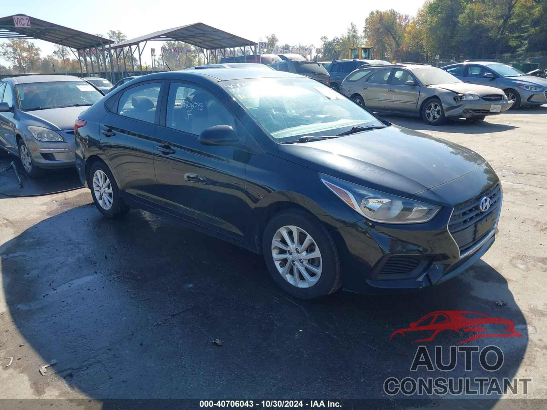 HYUNDAI ACCENT 2018 - 3KPC24A39JE010218