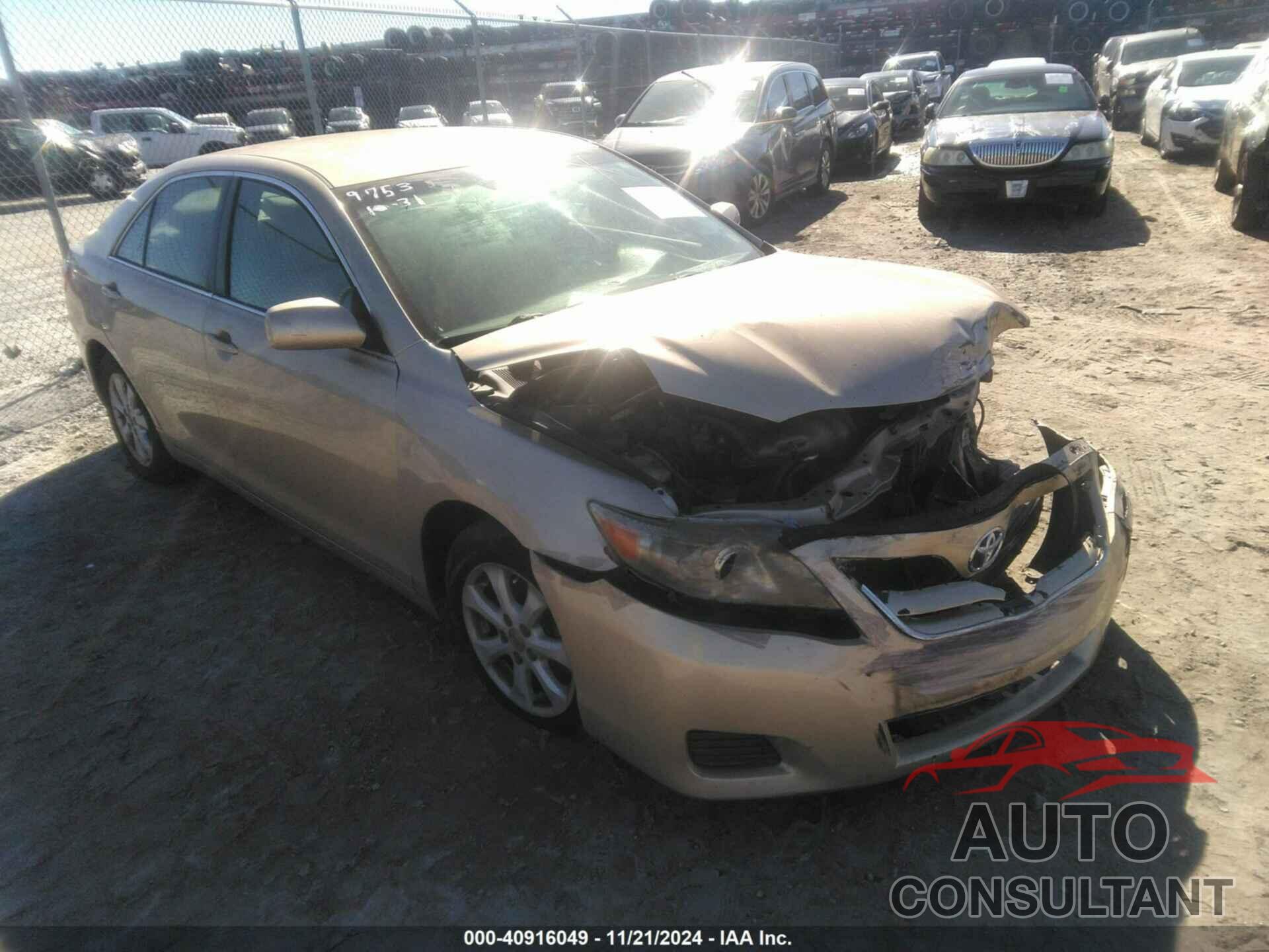 TOYOTA CAMRY 2011 - 4T1BF3EK6BU738671