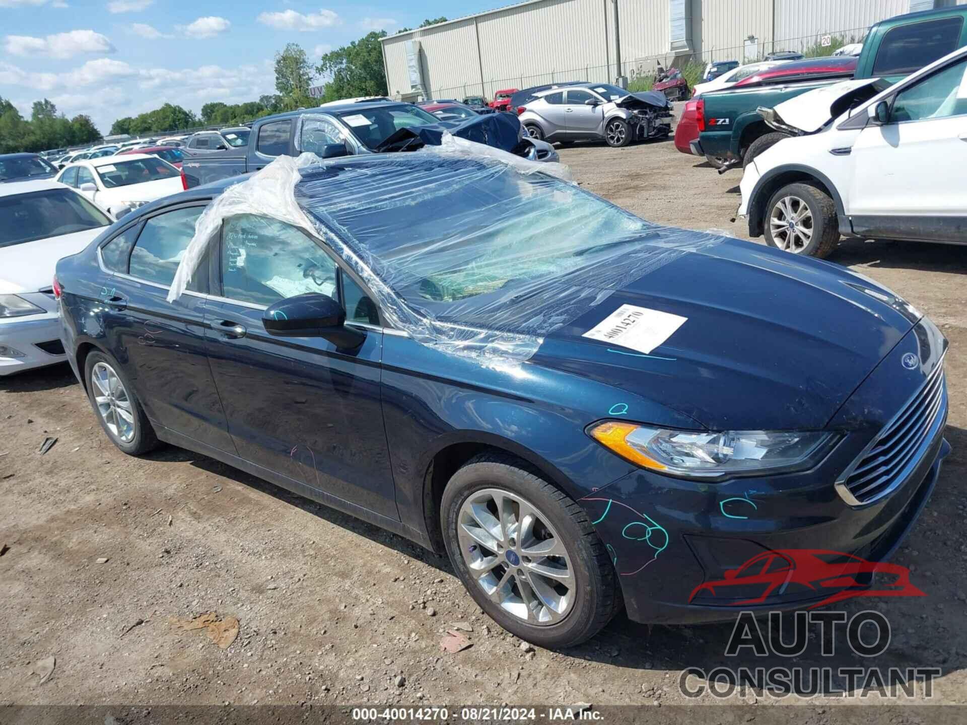 FORD FUSION 2020 - 3FA6P0HDXLR186928