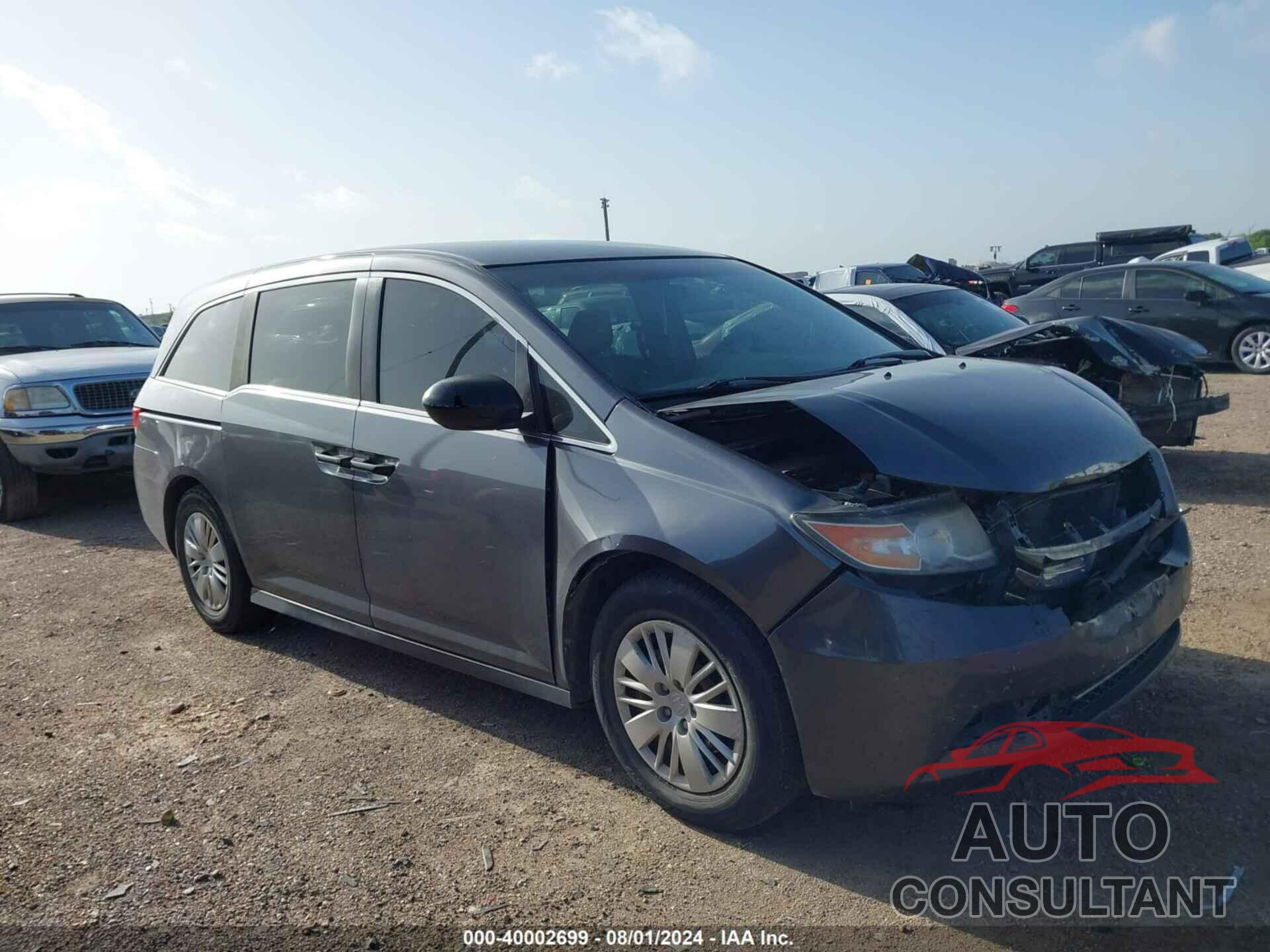 HONDA ODYSSEY 2016 - 5FNRL5H27GB110864