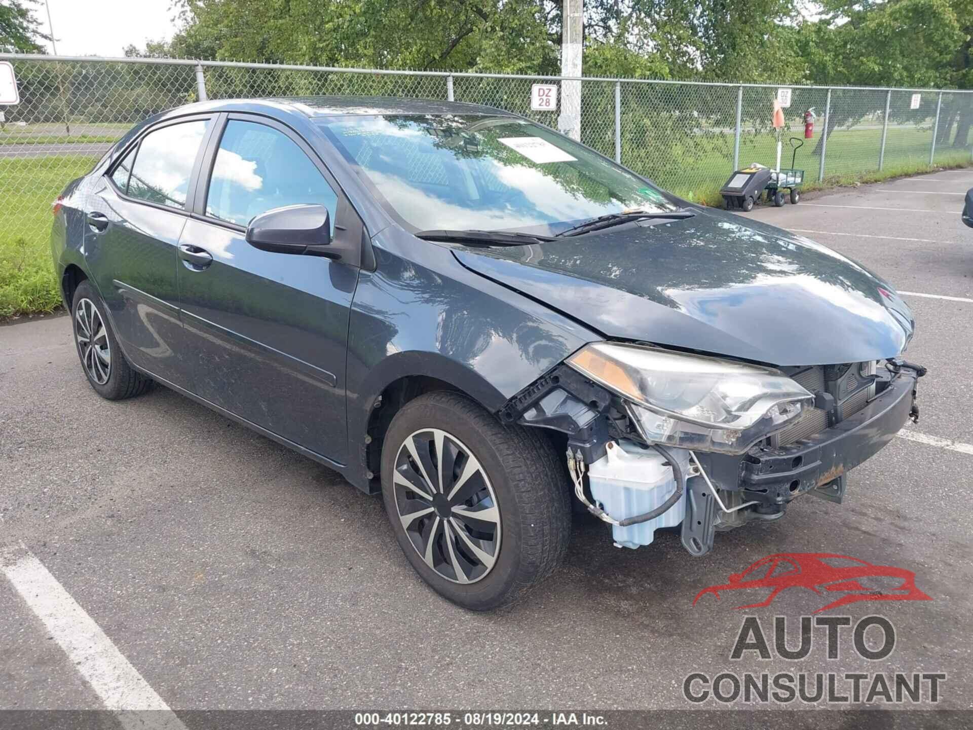 TOYOTA COROLLA 2016 - 2T1BURHE5GC591976