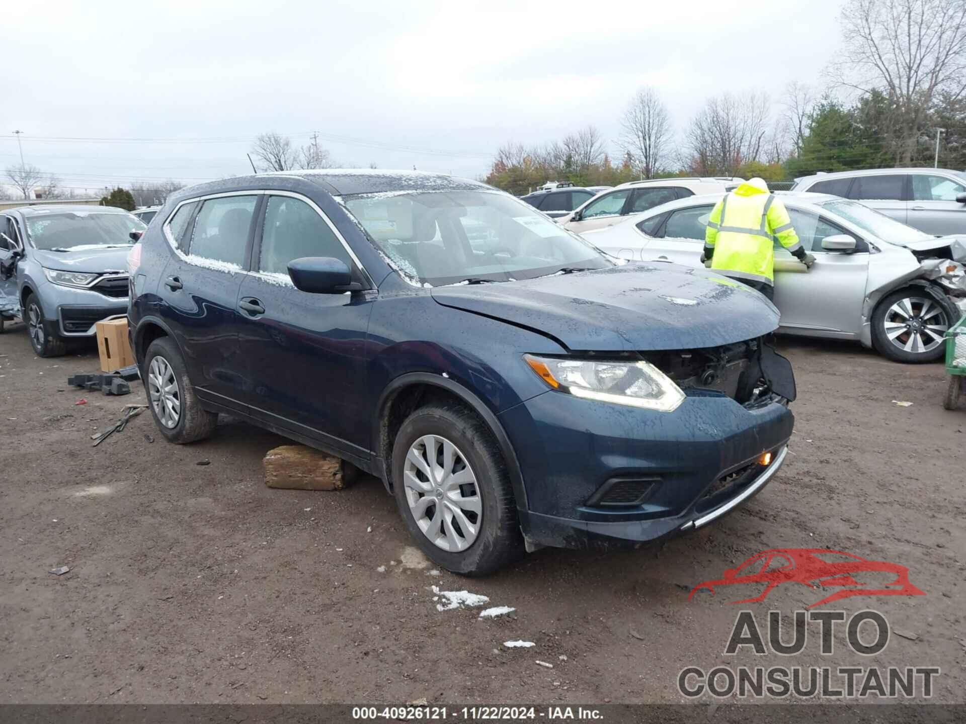 NISSAN ROGUE 2016 - KNMAT2MV7GP706655