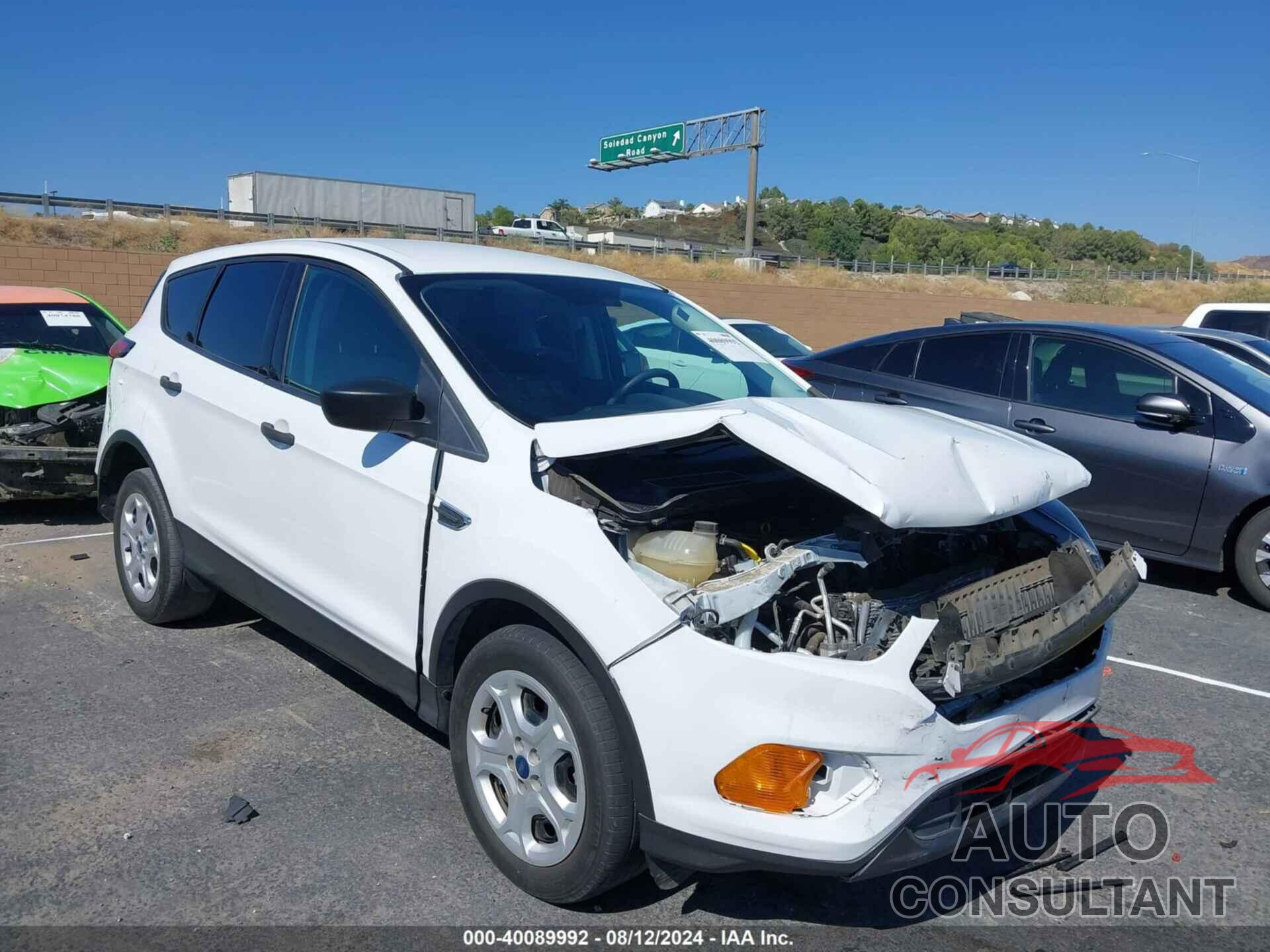 FORD ESCAPE 2019 - 1FMCU0F74KUB79396