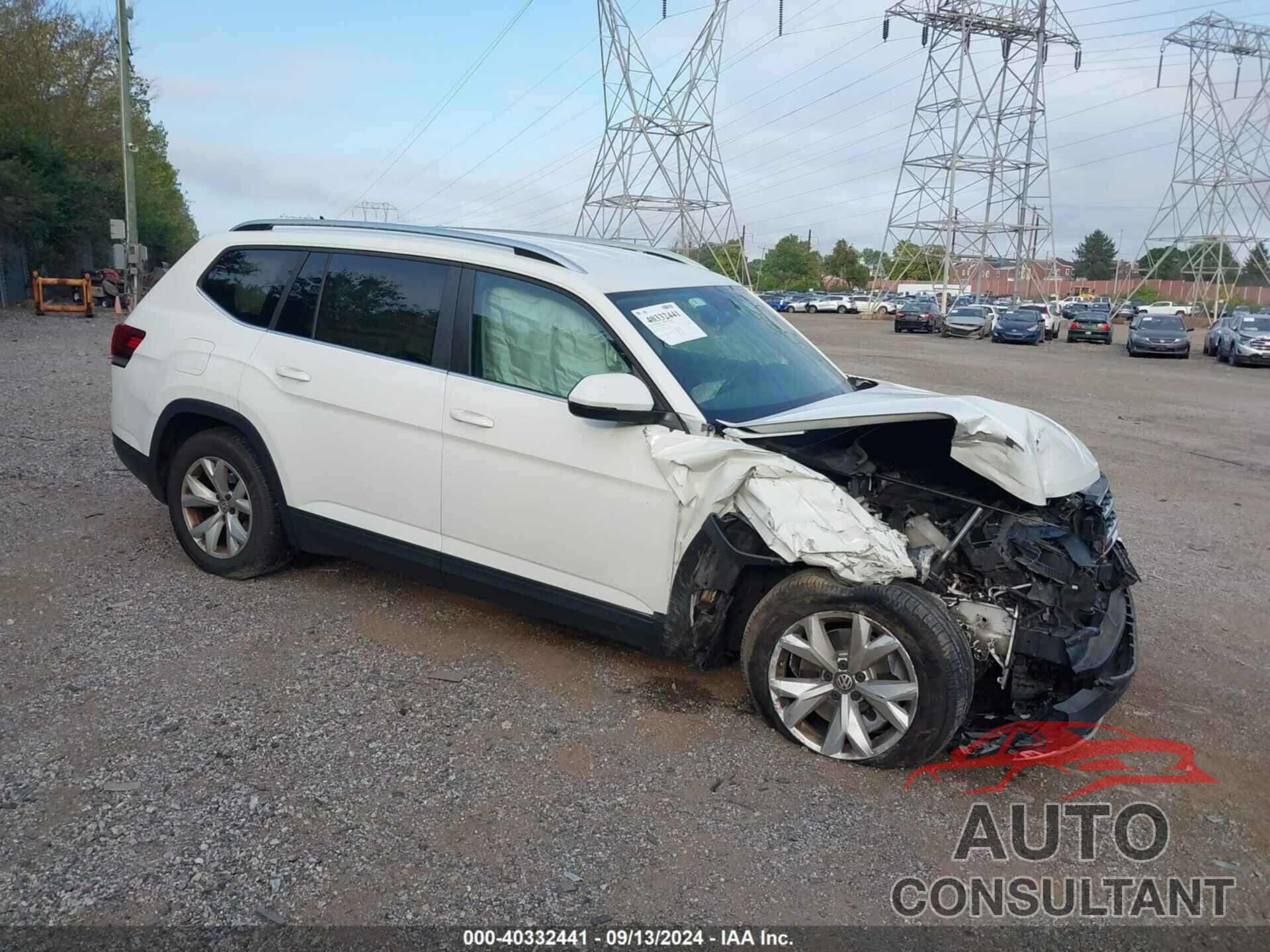 VOLKSWAGEN ATLAS 2018 - 1V2LR2CA7JC513053