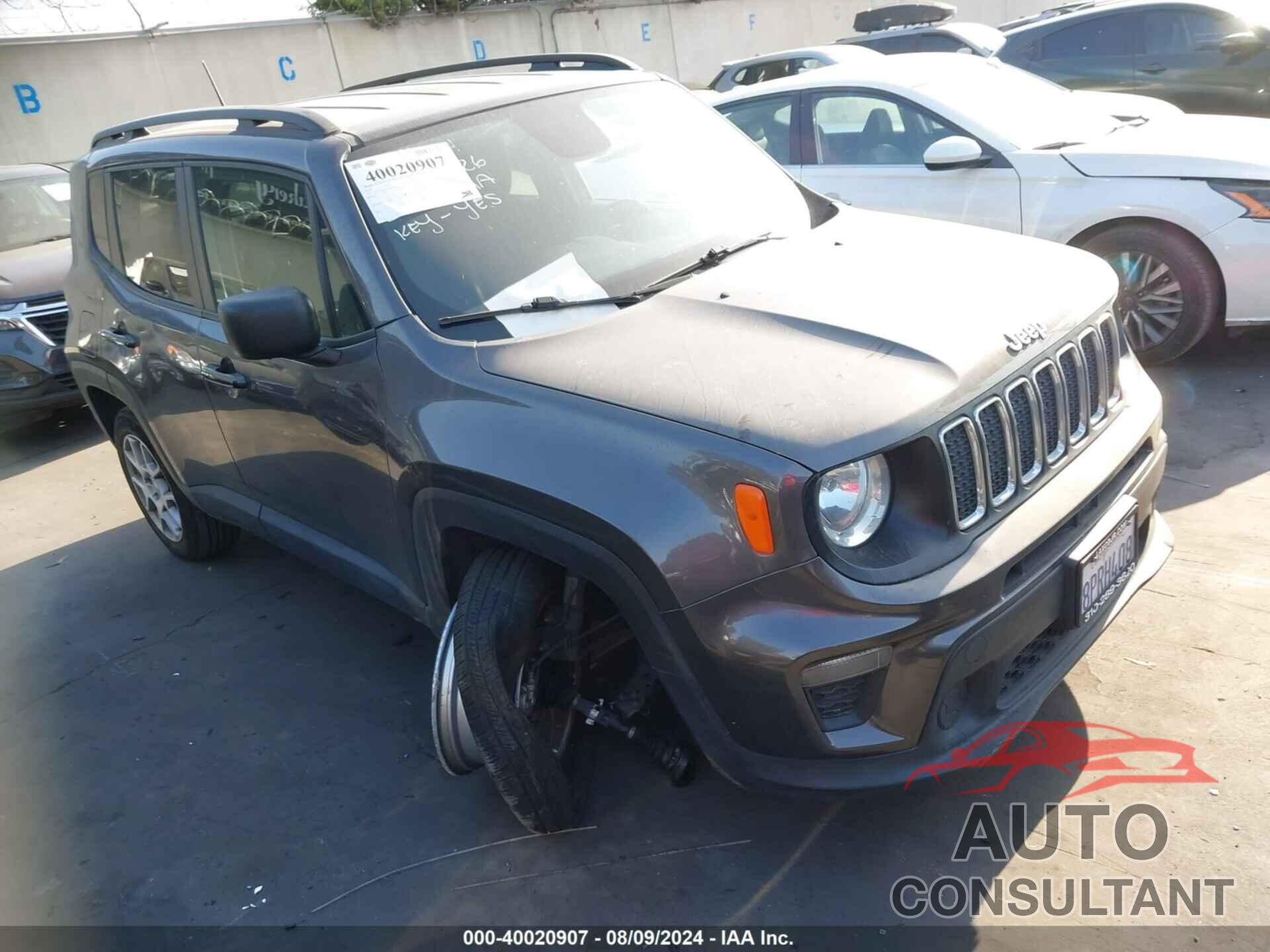 JEEP RENEGADE 2020 - ZACNJBA13LPK96360