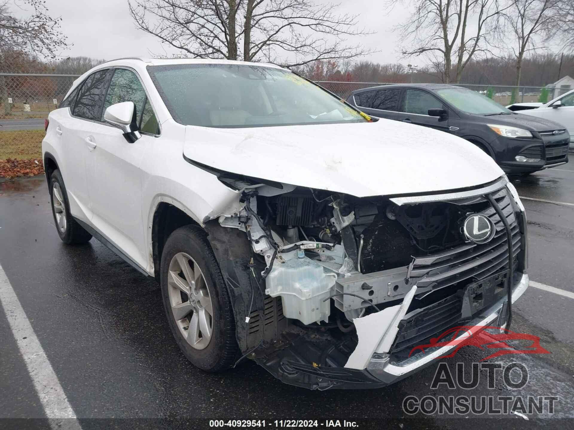 LEXUS RX 350 2017 - JTJBZMCA1H2030048