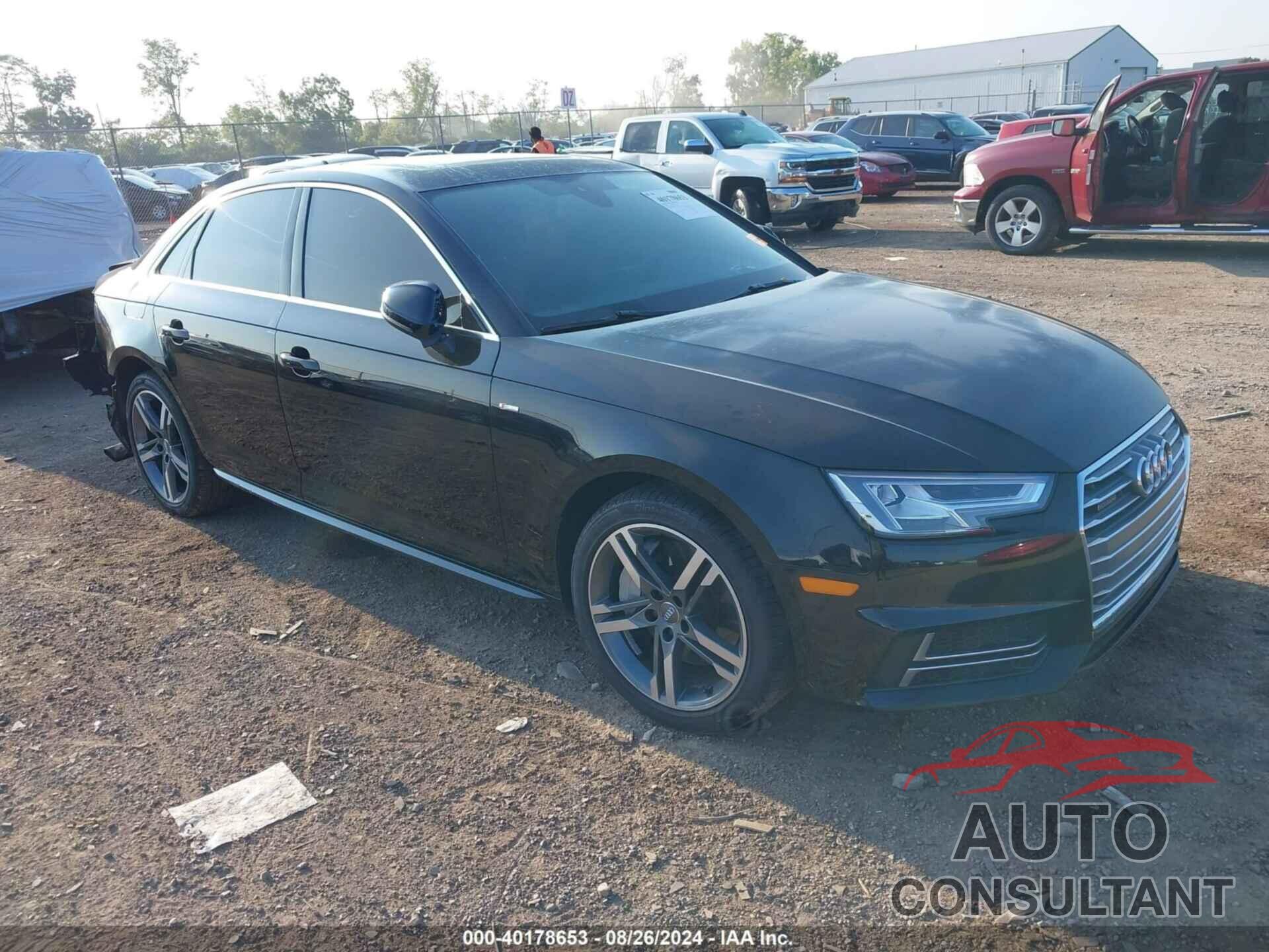 AUDI A4 2018 - WAUENAF4XJN010995