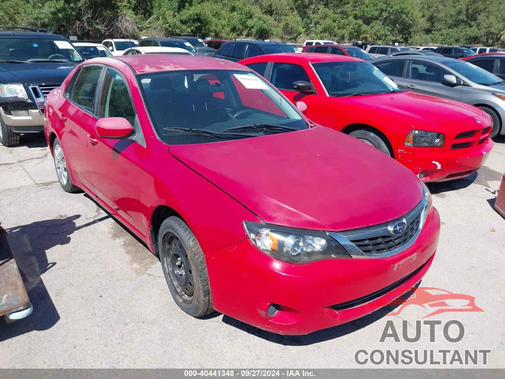 SUBARU IMPREZA 2009 - JF1GE61639H508599