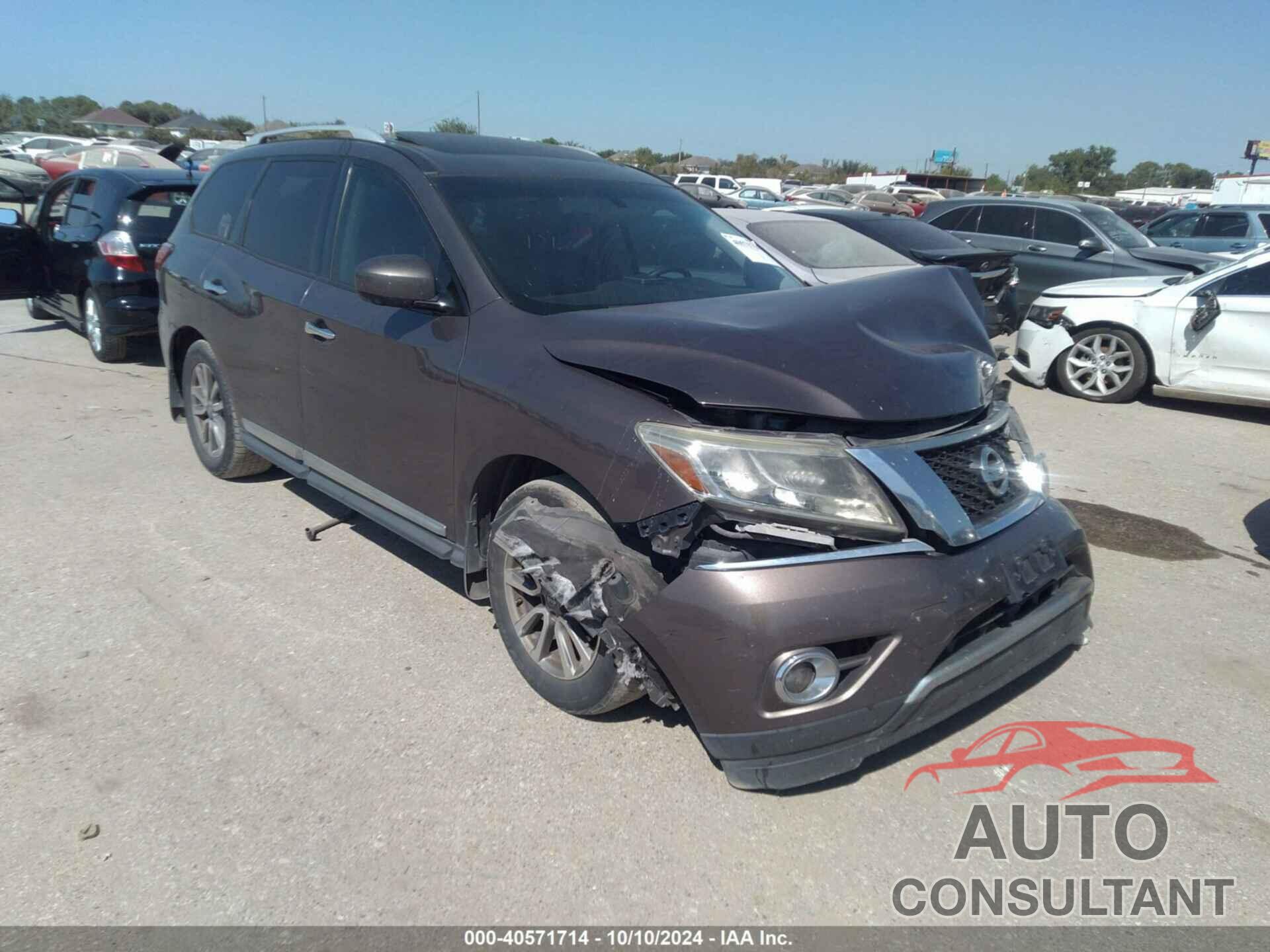 NISSAN PATHFINDER 2015 - 5N1AR2MN4FC608148