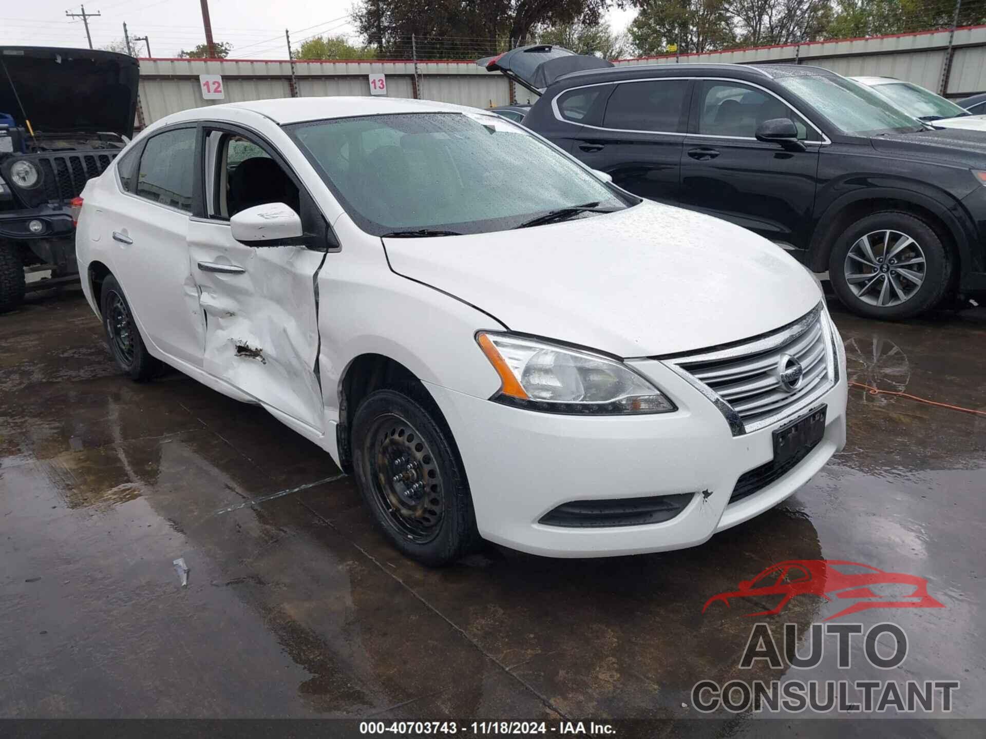 NISSAN SENTRA 2015 - 3N1AB7AP4FY217121