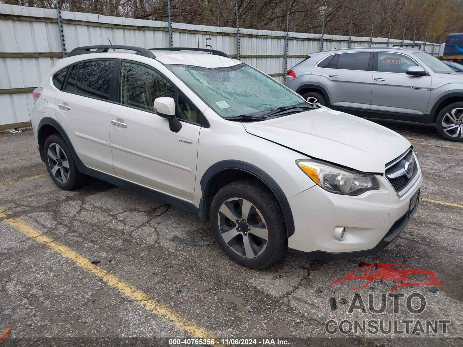 SUBARU XV CROSSTREK HYBRID 2014 - JF2GPBCC7EH231970