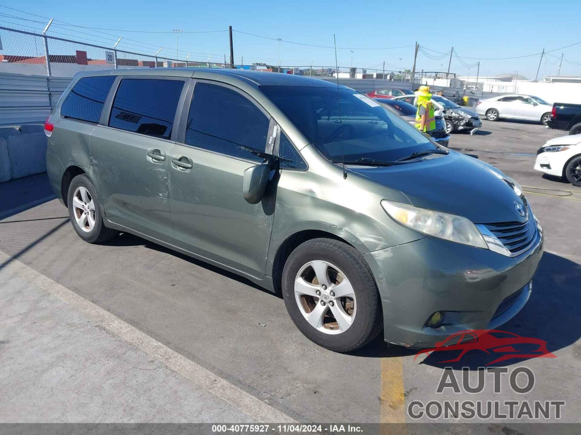 TOYOTA SIENNA 2012 - 5TDKA3DC1CS014843