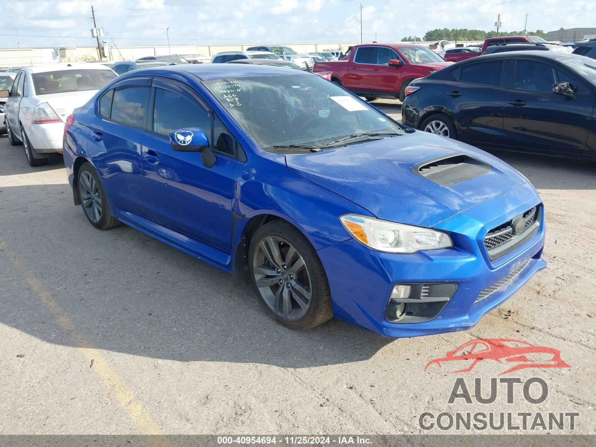 SUBARU WRX 2015 - JF1VA1A63F9825570