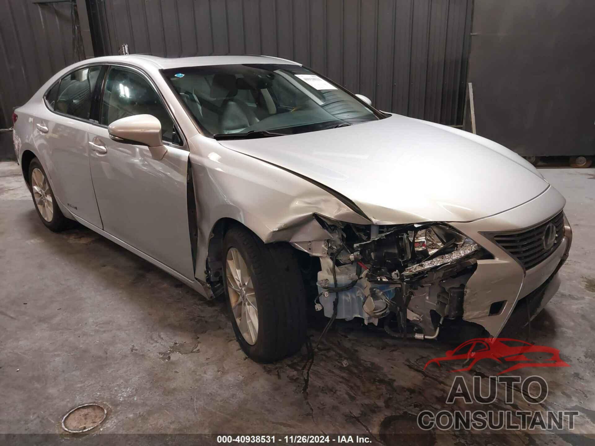 LEXUS ES 300H 2014 - JTHBW1GG3E2054998