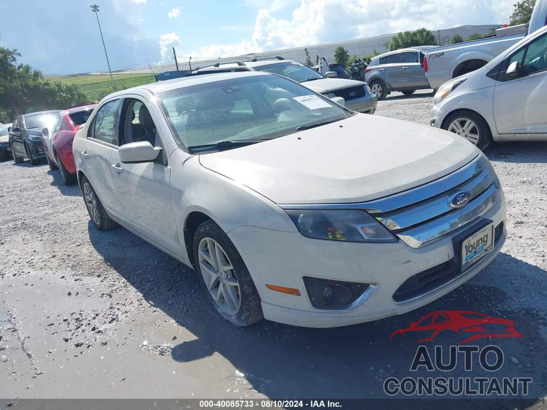 FORD FUSION 2012 - 3FAHP0JG5CR272967