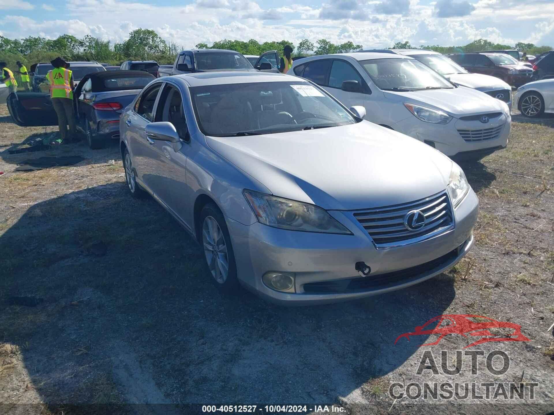 LEXUS ES 350 2010 - JTHBK1EG6A2382604