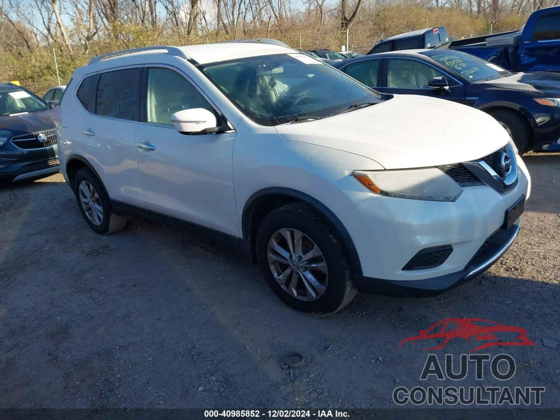 NISSAN ROGUE 2015 - KNMAT2MV8FP571149