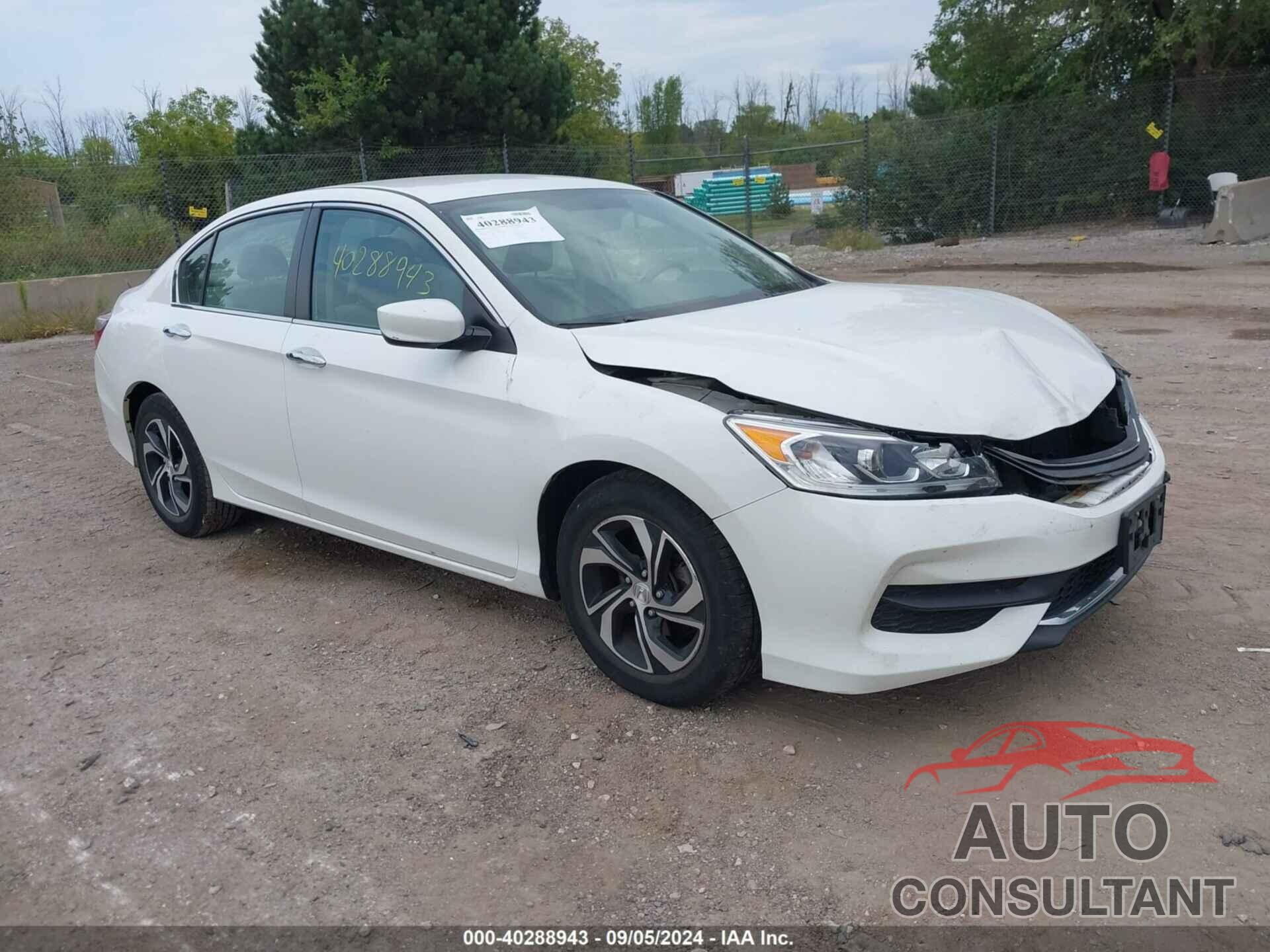 HONDA ACCORD 2017 - 1HGCR2F3XHA294997