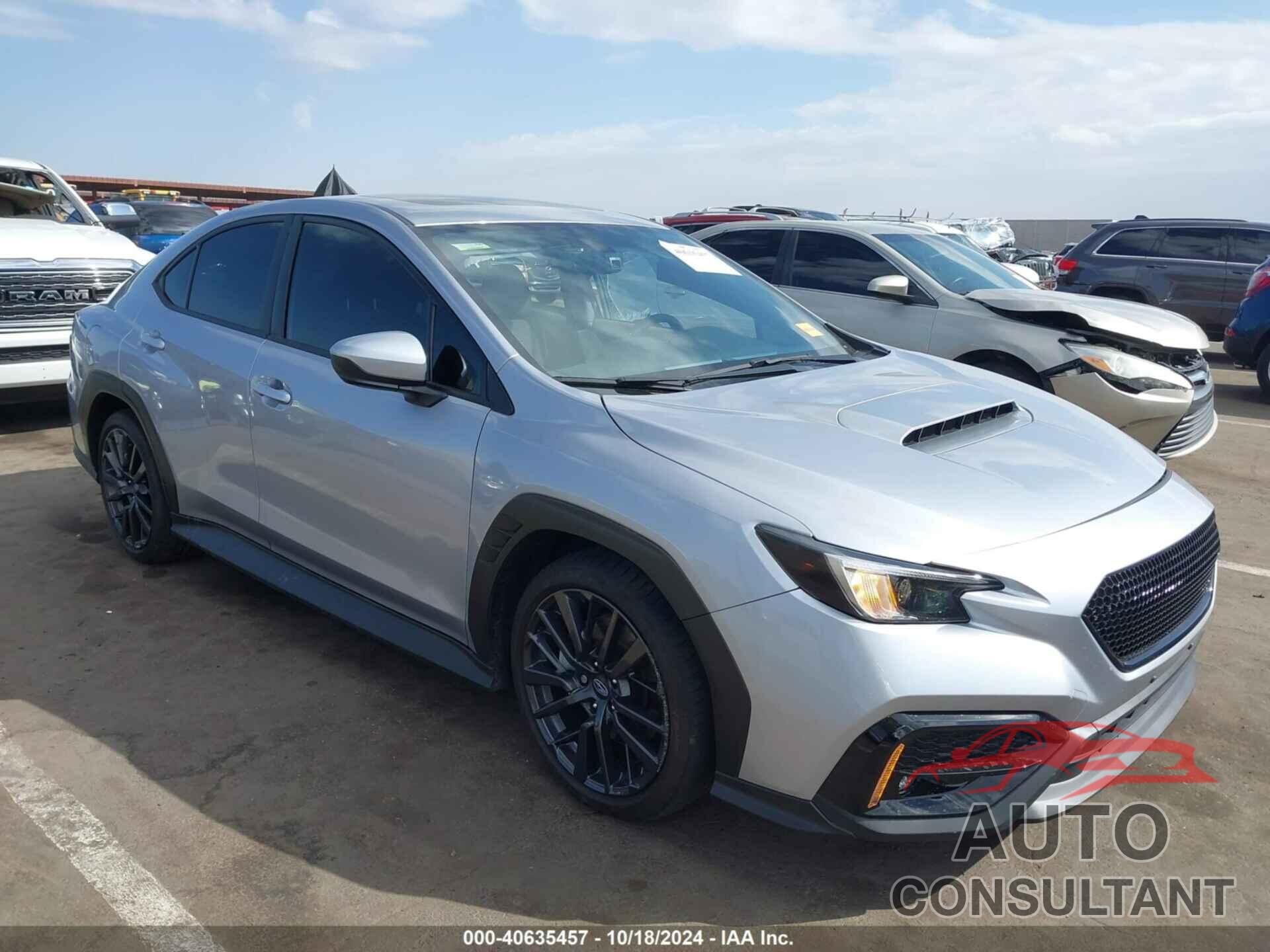 SUBARU WRX 2022 - JF1VBAF61N9026228