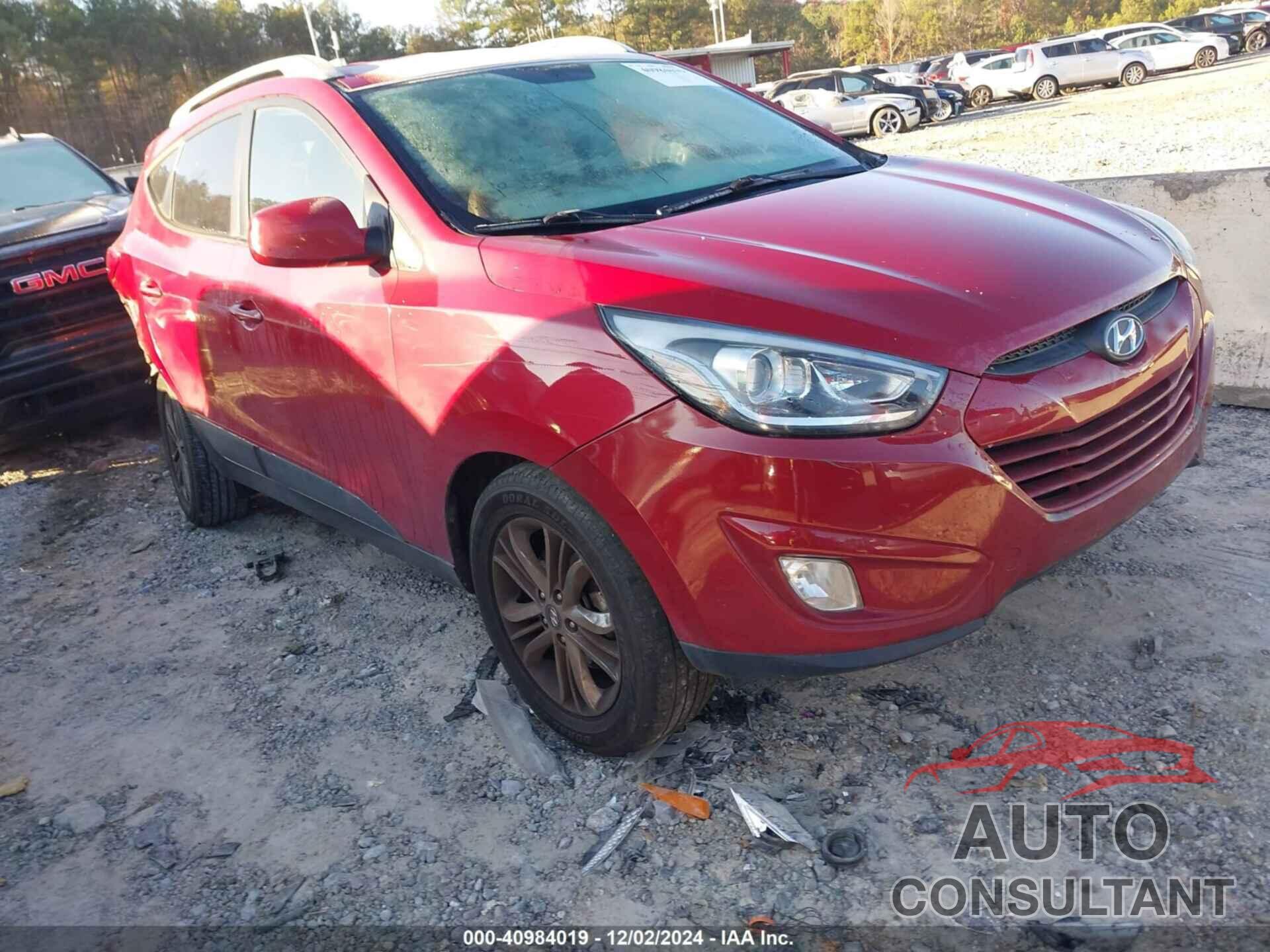 HYUNDAI TUCSON 2014 - KM8JU3AG3EU823152