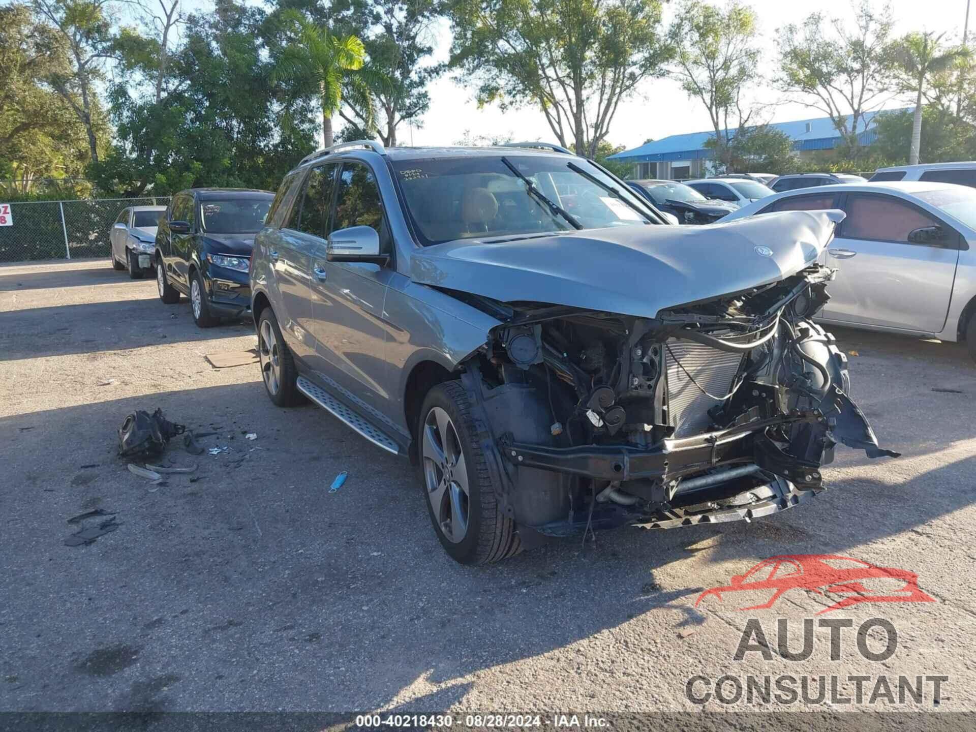 MERCEDES-BENZ GLE 350 2016 - 4JGDA5JB2GA713865