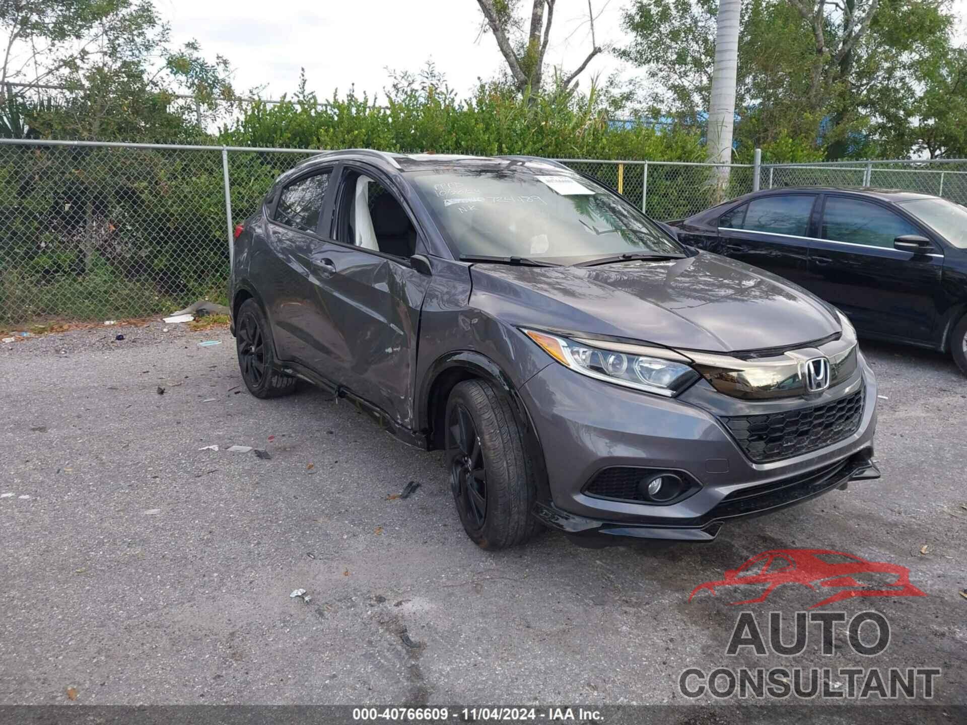 HONDA HR-V 2022 - 3CZRU5H19NM724189