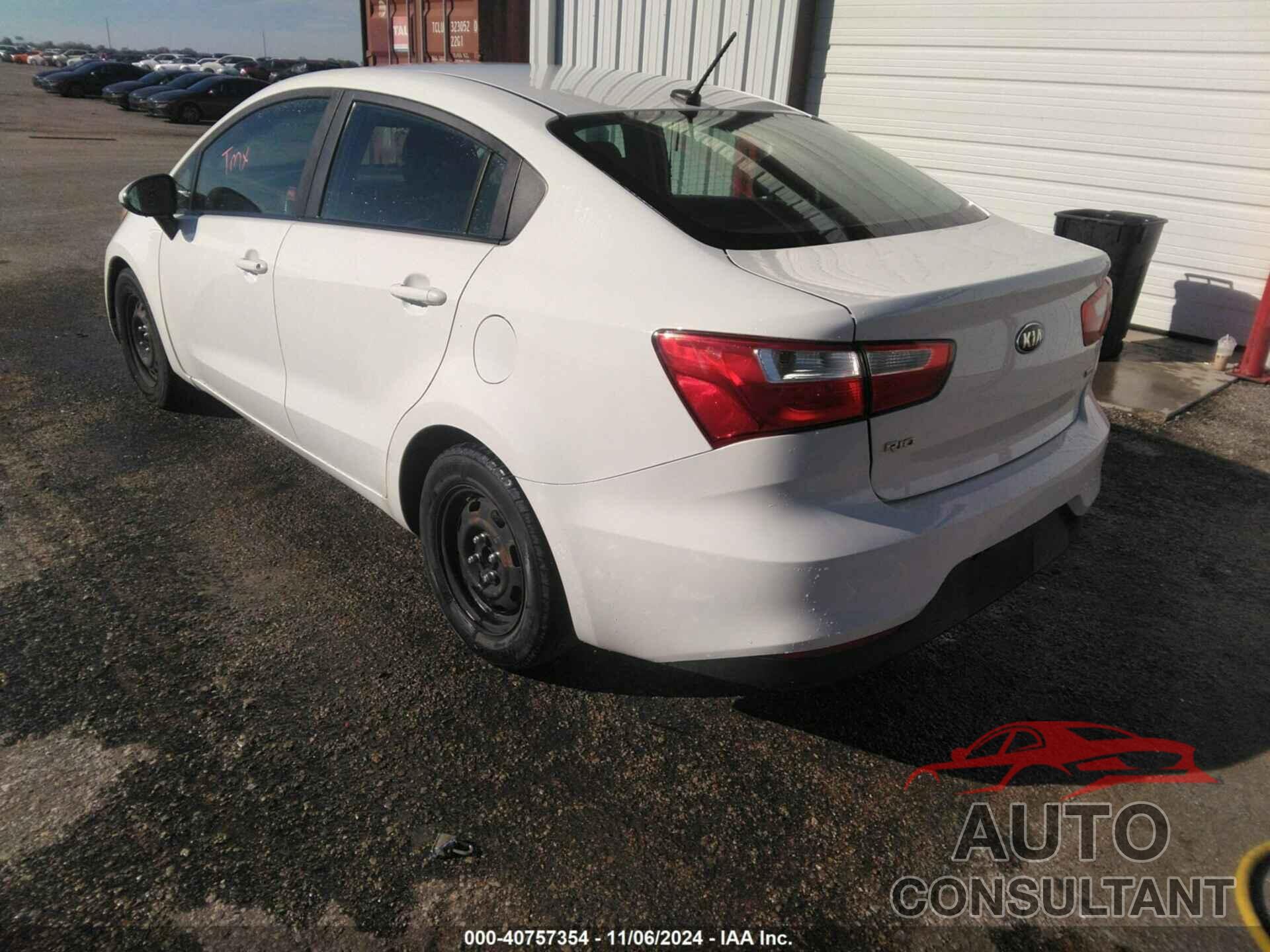 KIA RIO 2017 - KNADM4A3XH6028903