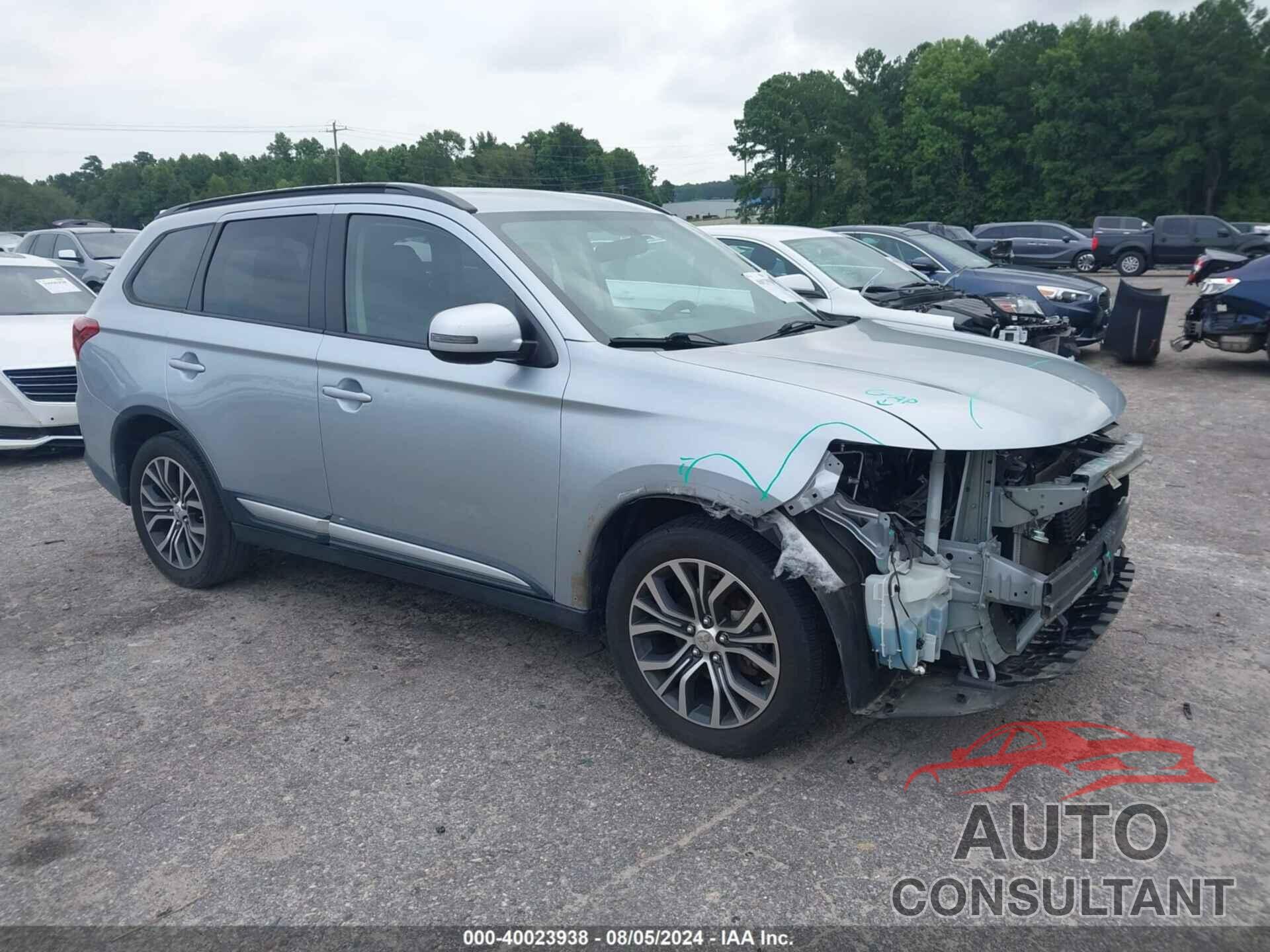 MITSUBISHI OUTLANDER 2016 - JA4AD3A3XGZ036815
