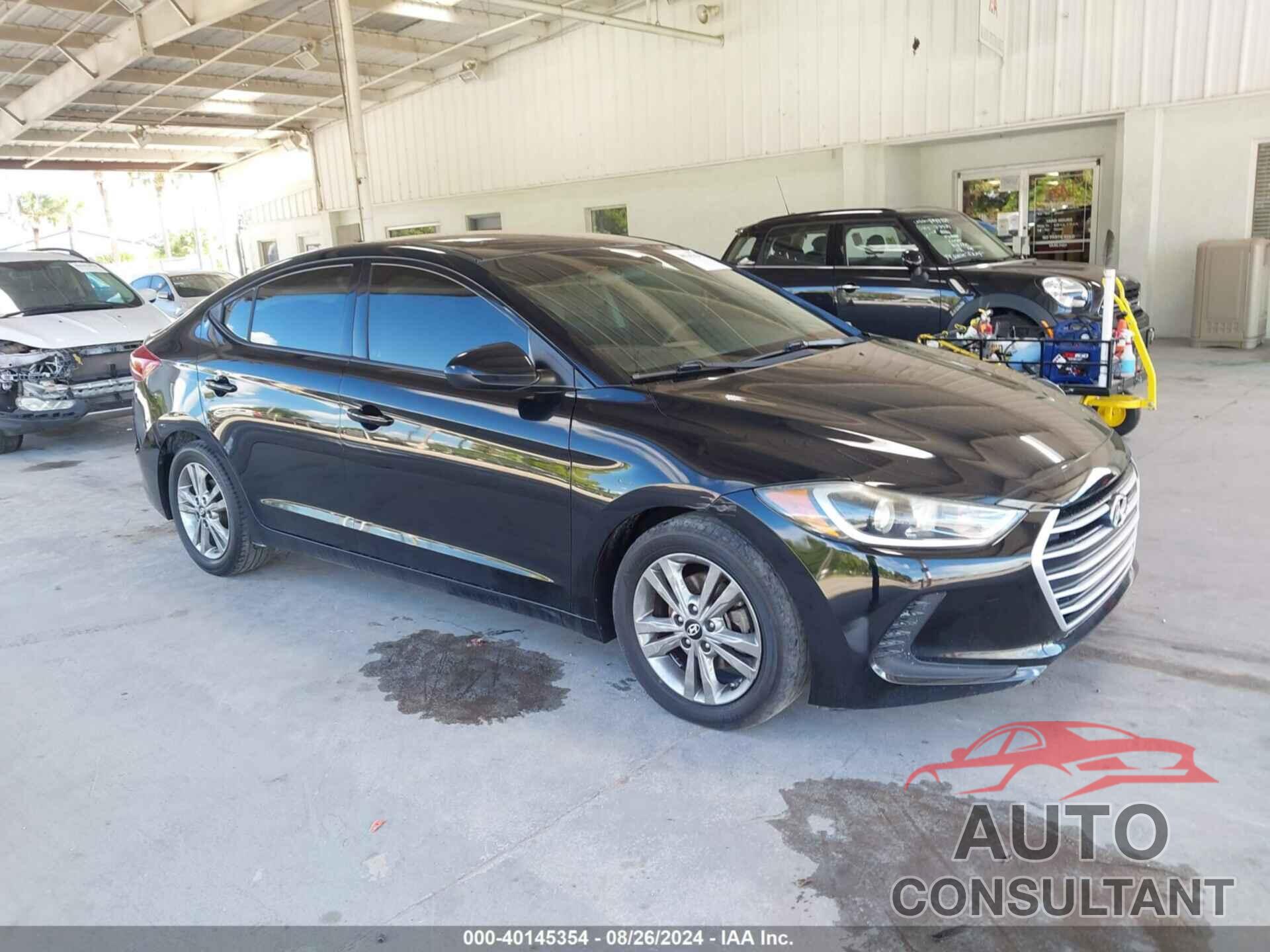 HYUNDAI ELANTRA 2018 - 5NPD84LF4JH263291