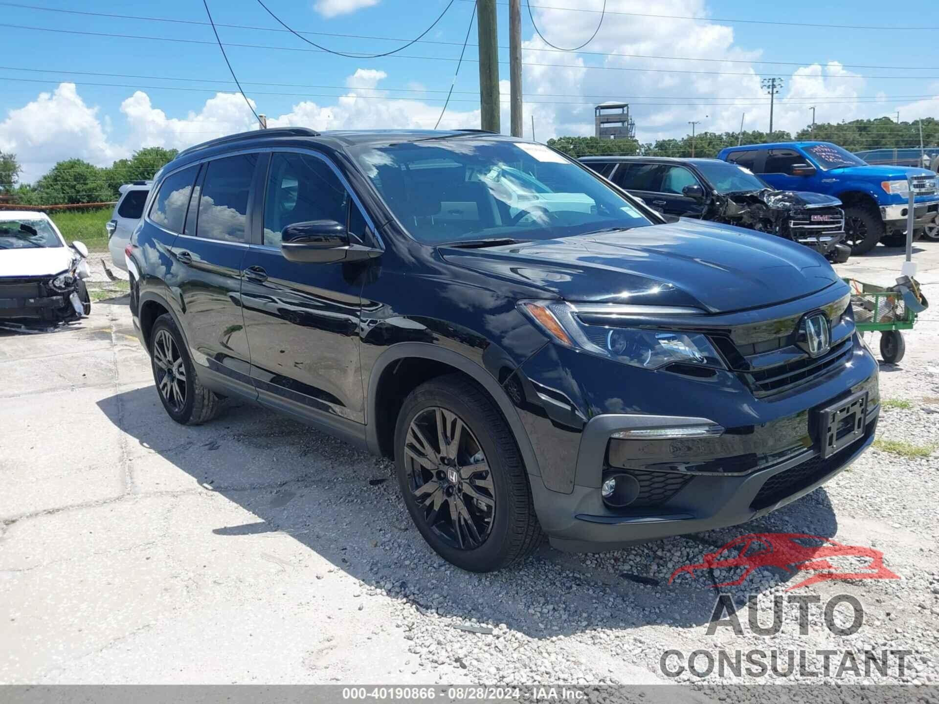 HONDA PILOT 2021 - 5FNYF6H28MB057113