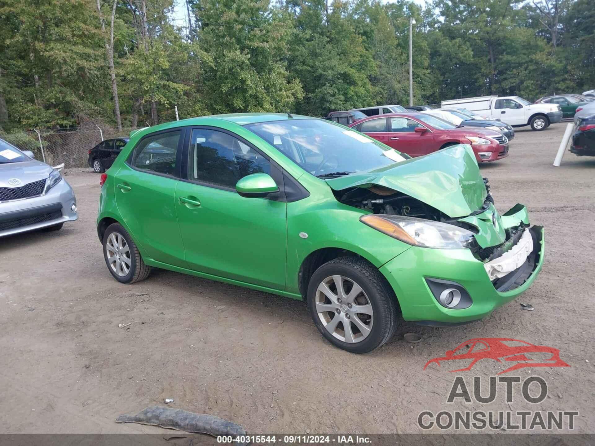 MAZDA MAZDA2 2011 - JM1DE1HZ7B0128296