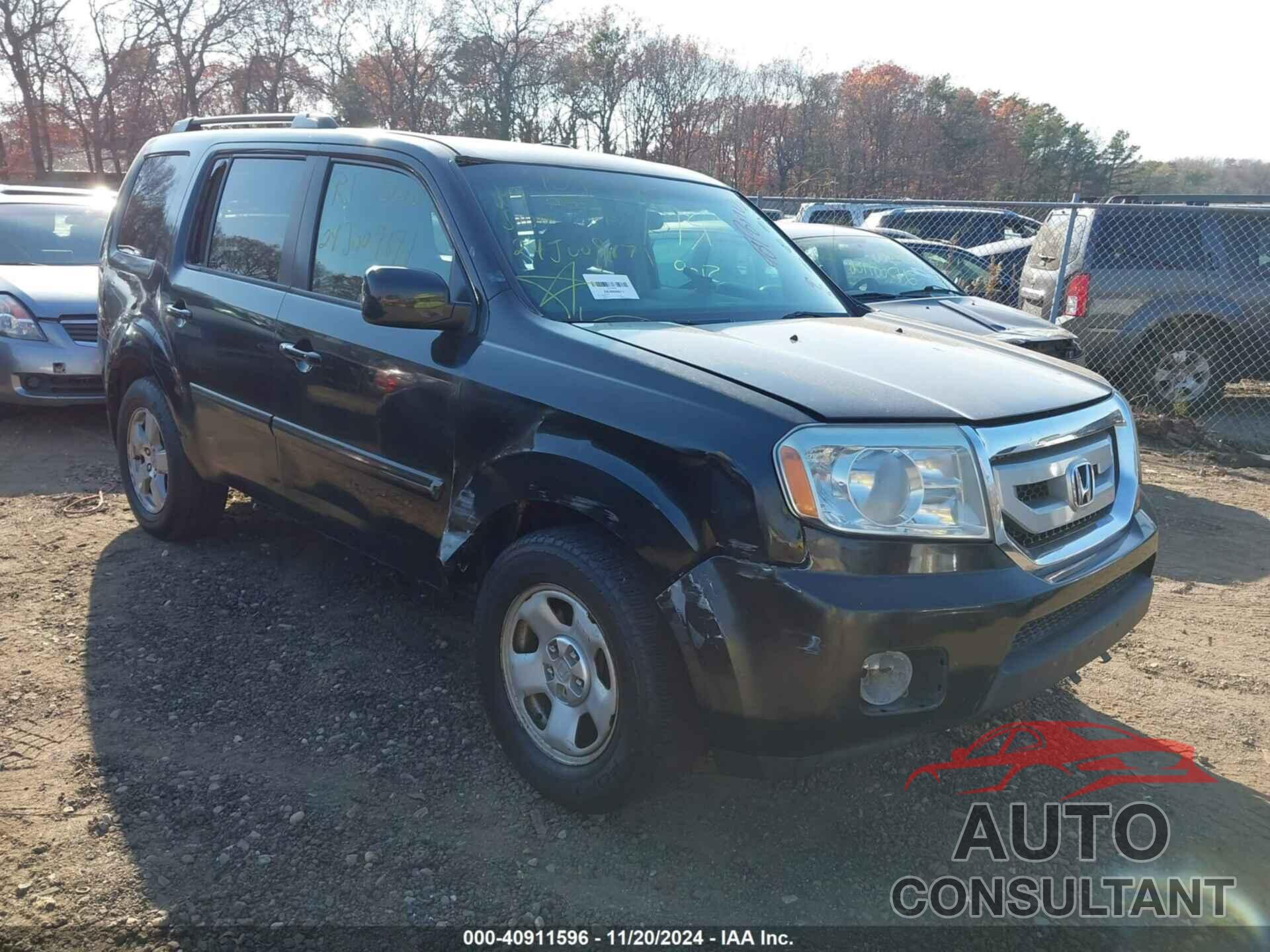 HONDA PILOT 2009 - 5FNYF48499B052578