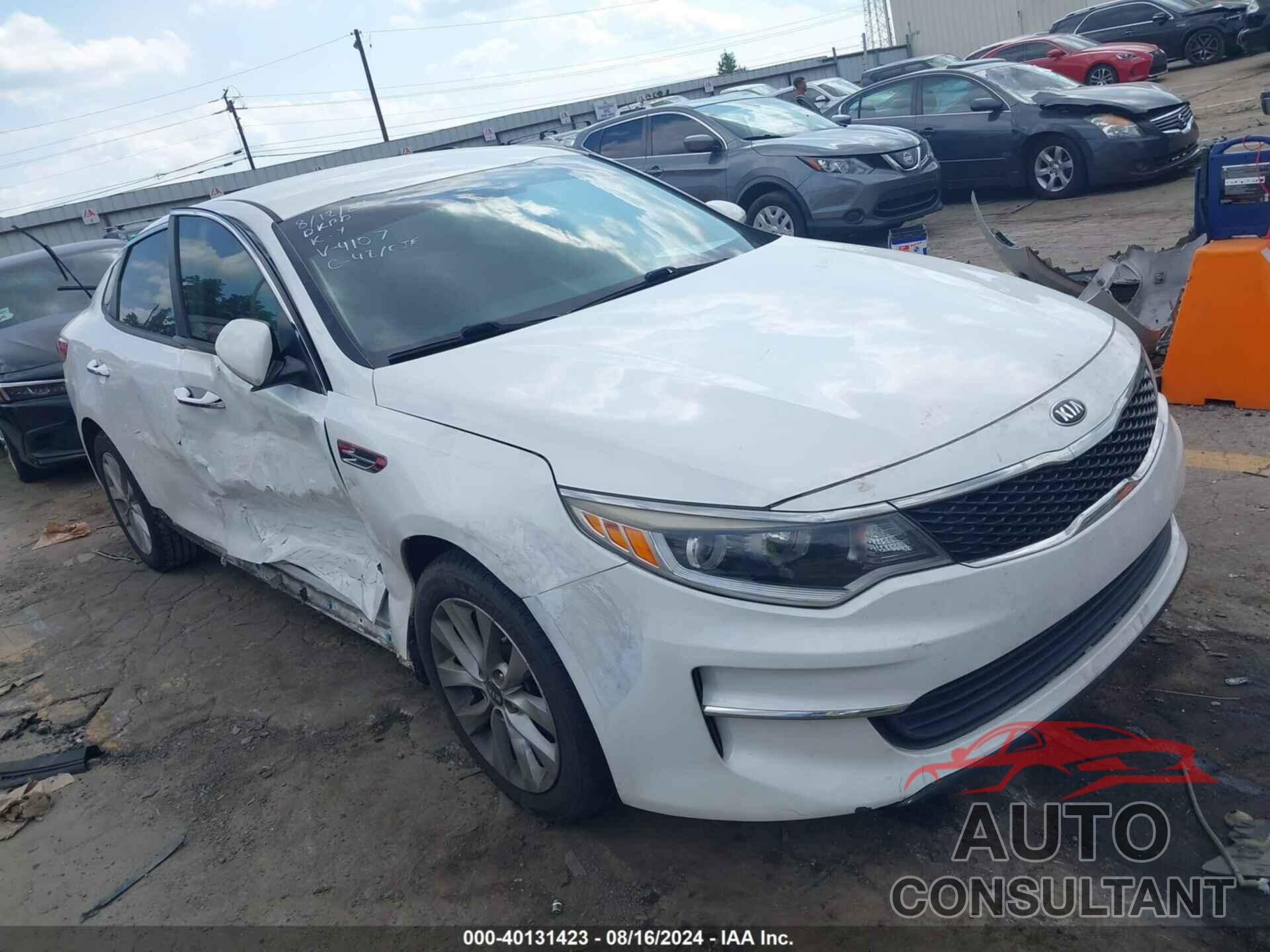 KIA OPTIMA 2016 - 5XXGT4L37GG074107
