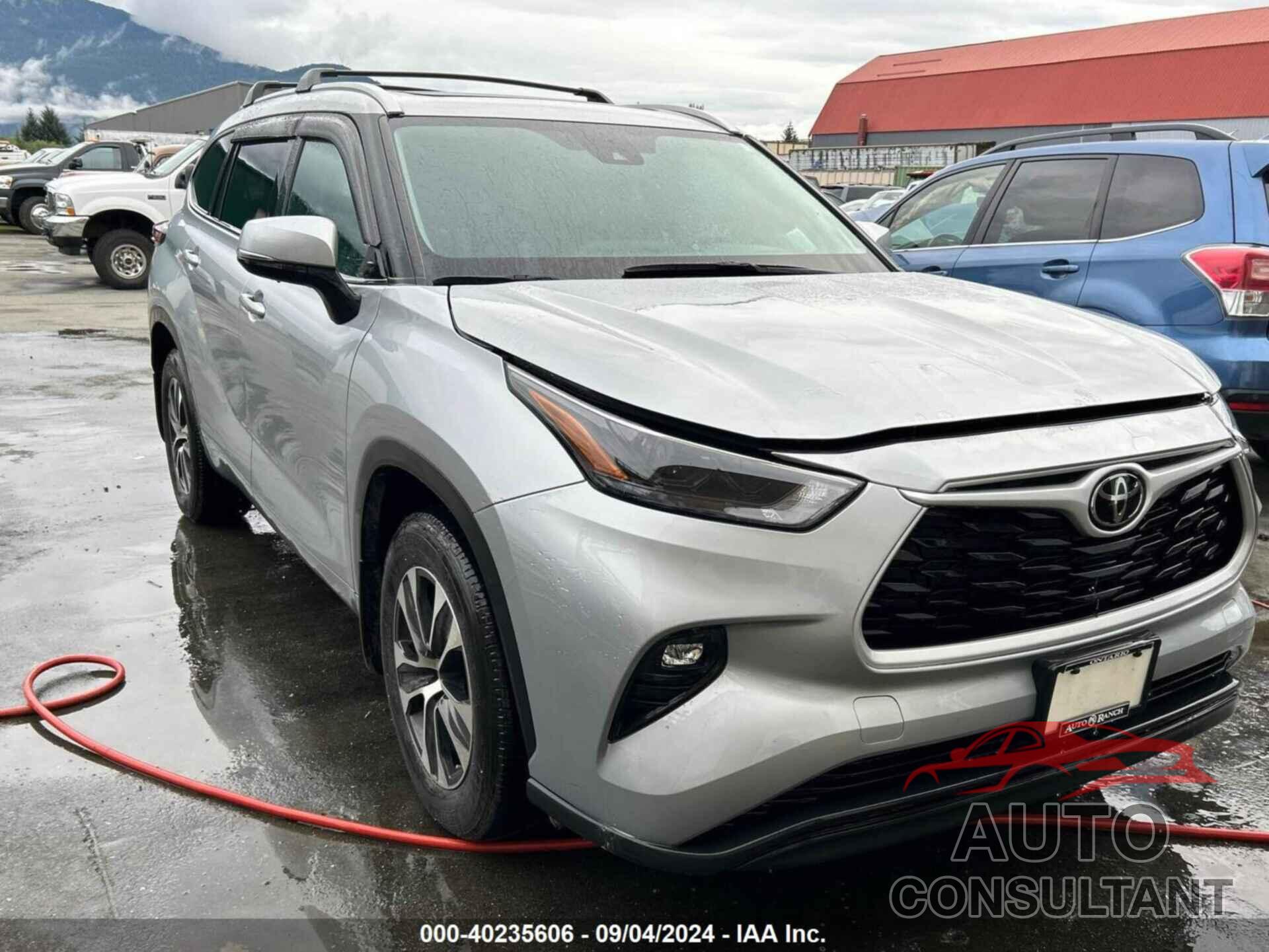 TOYOTA HIGHLANDER 2022 - 5TDGZRBH1NS566457