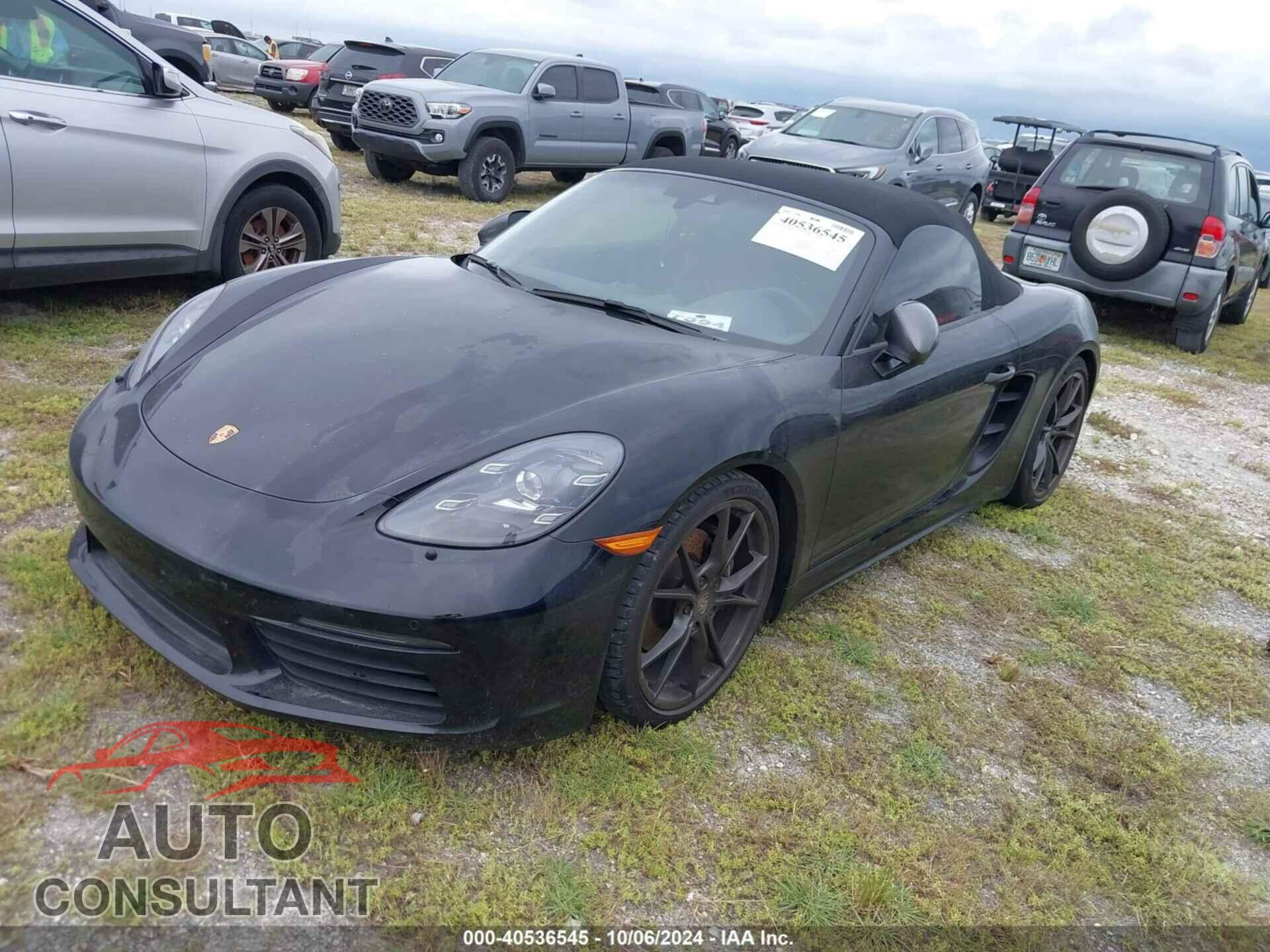 PORSCHE BOXSTER 2021 - WP0CA2A89MS210570
