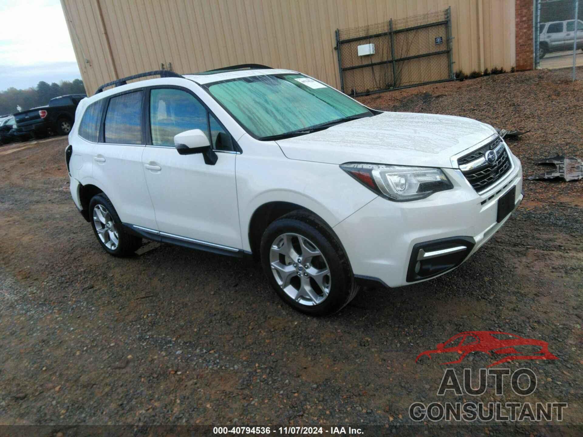 SUBARU FORESTER 2018 - JF2SJAWC9JH580169