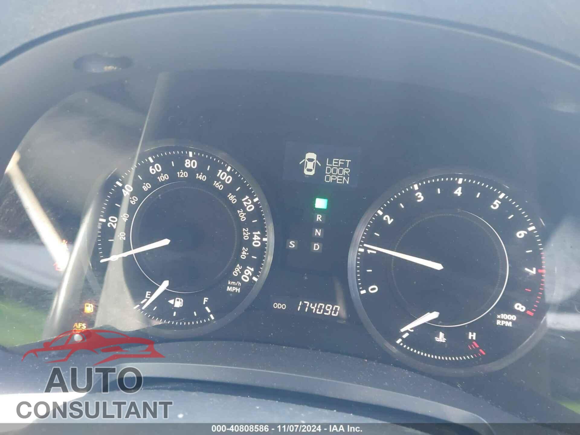 LEXUS IS 250C 2010 - JTHFF2C24A2507313
