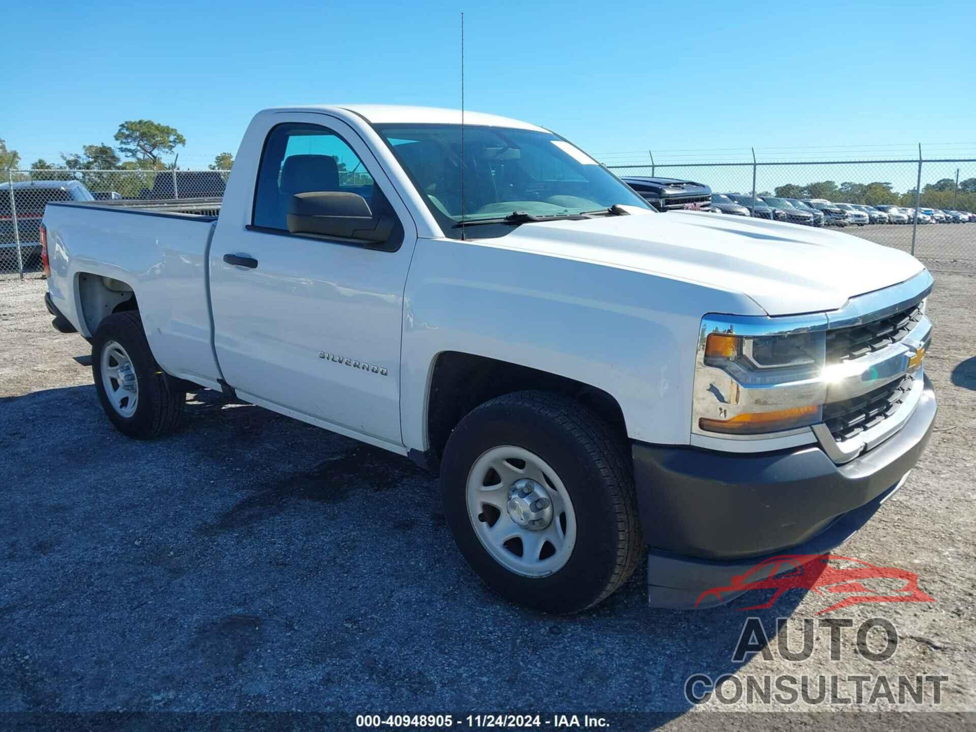 CHEVROLET SILVERADO 1500 2016 - 1GCNCNEH5GZ402062