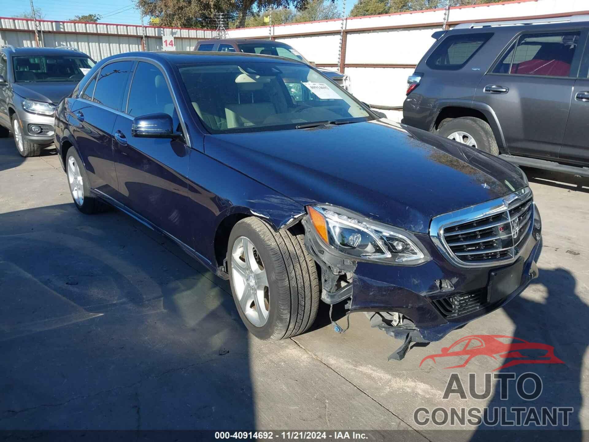 MERCEDES-BENZ E 350 2014 - WDDHF8JBXEB068470