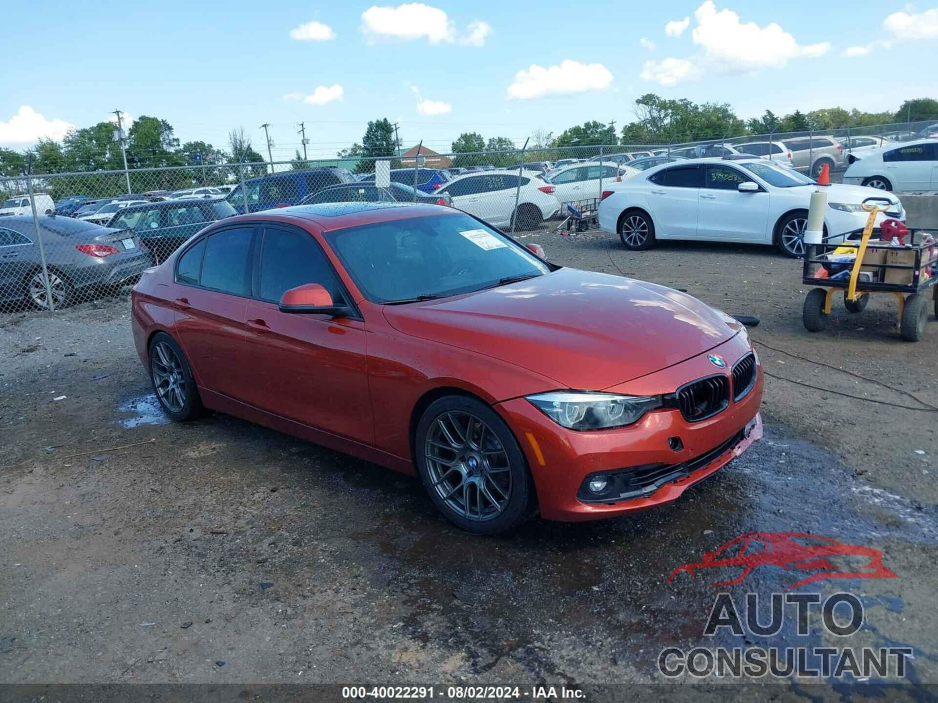 BMW 330I 2018 - WBA8D9G59JNU72583