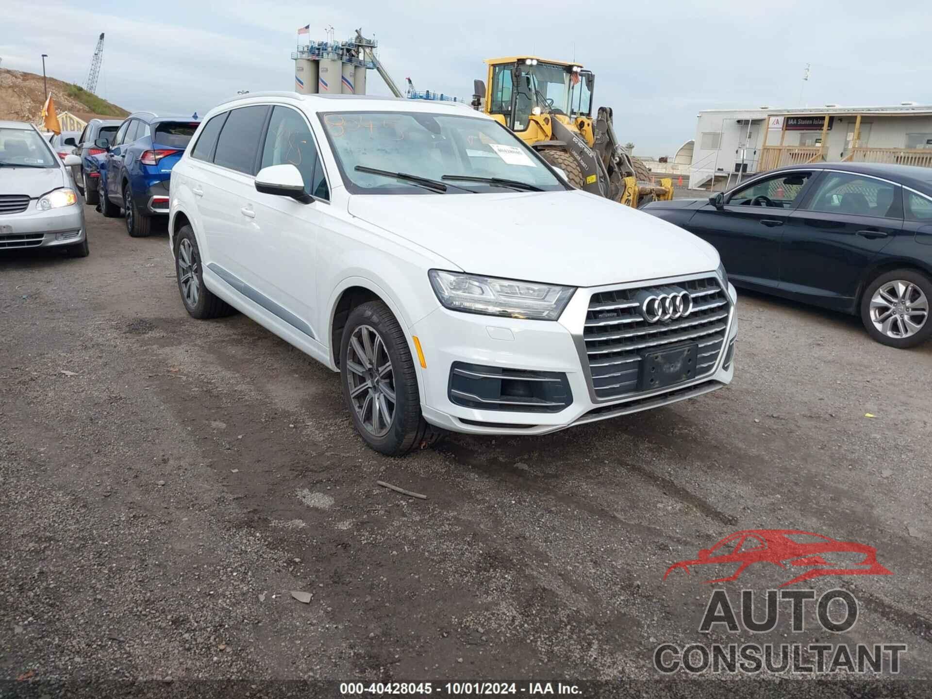 AUDI Q7 2019 - WA1LAAF79KD001240