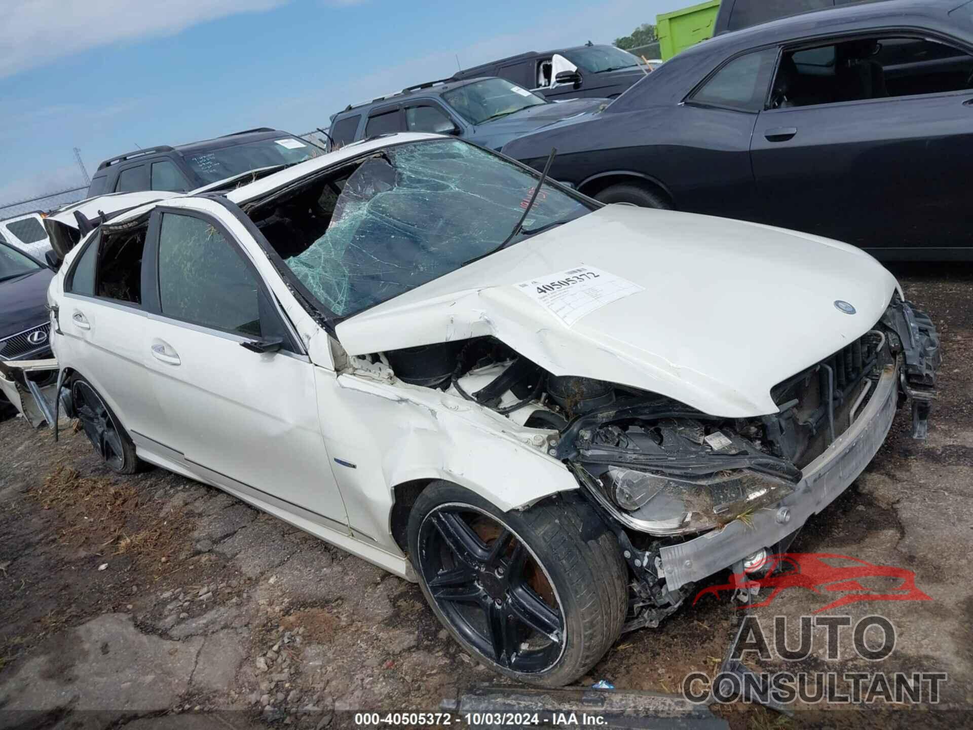 MERCEDES-BENZ C 350 2012 - WDDGF5HB7CR191437