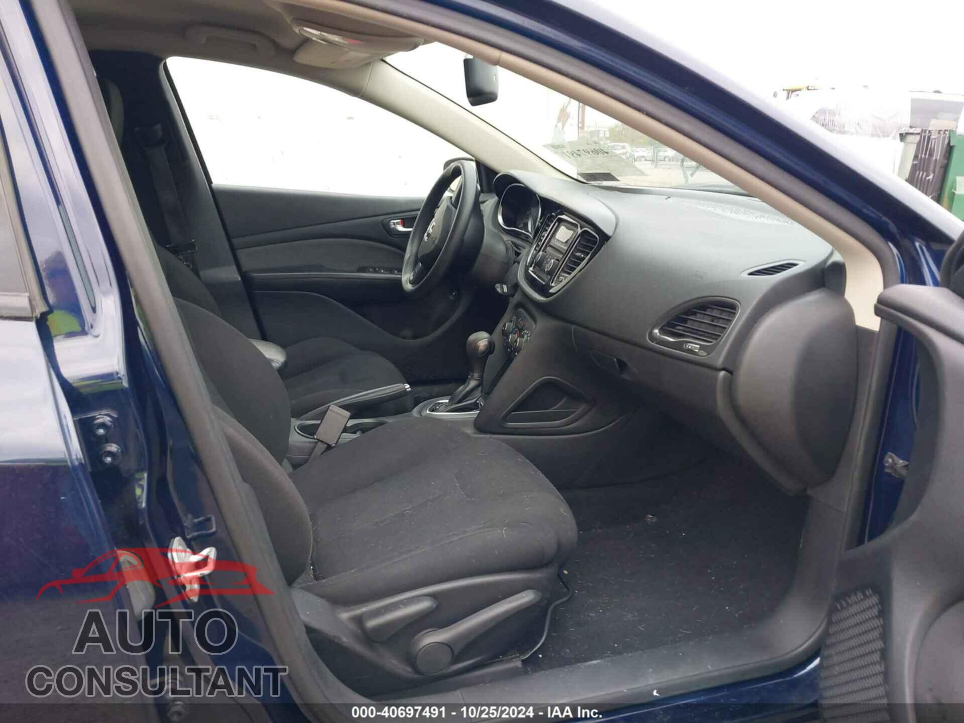 DODGE DART 2013 - 1C3CDFAA6DD178624