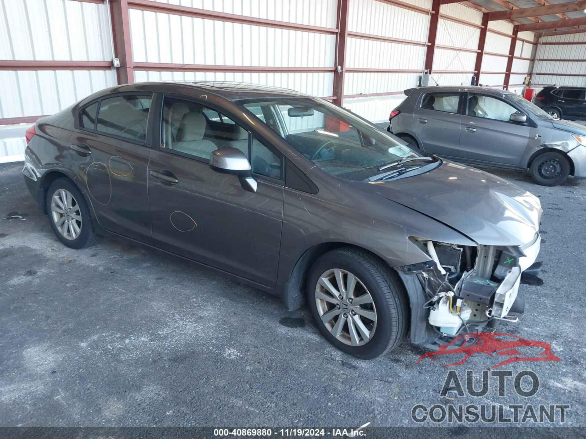 HONDA CIVIC 2012 - 19XFB2F8XCE073613