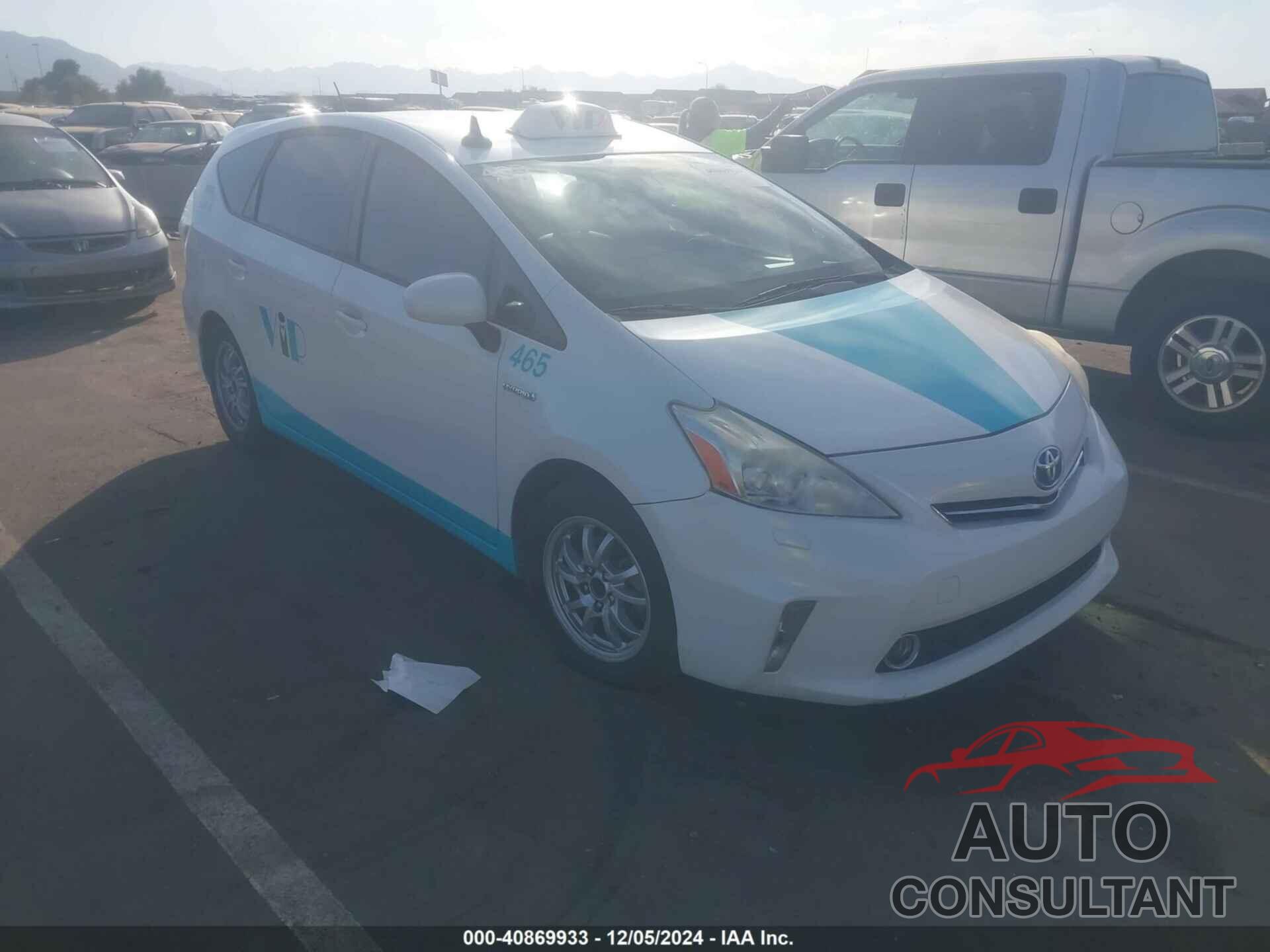 TOYOTA PRIUS V 2014 - JTDZN3EU6EJ007350