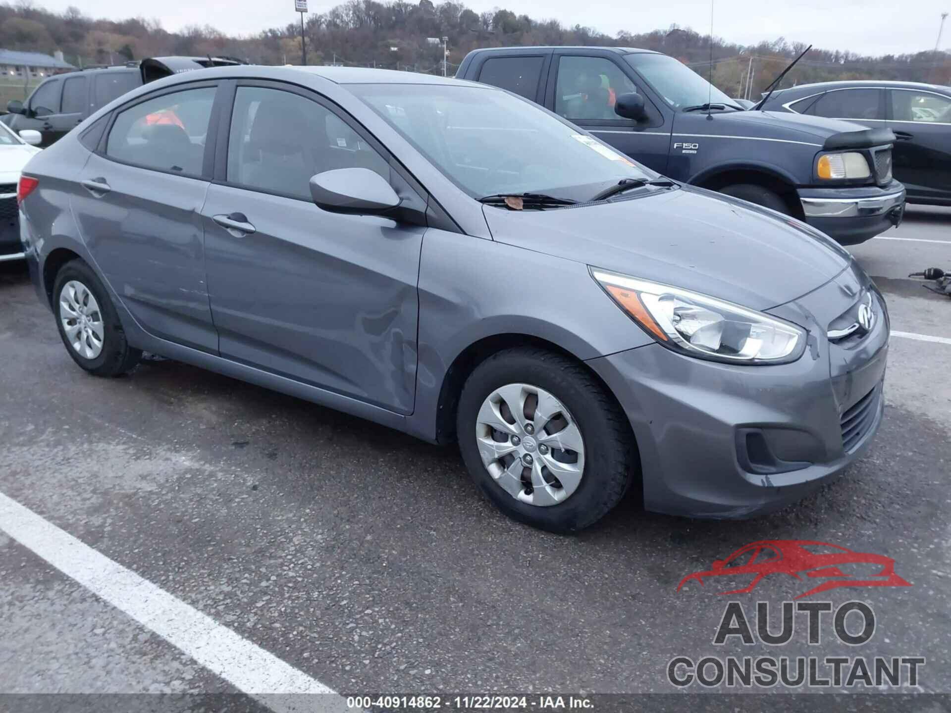 HYUNDAI ACCENT 2016 - KMHCT4AE7GU068316