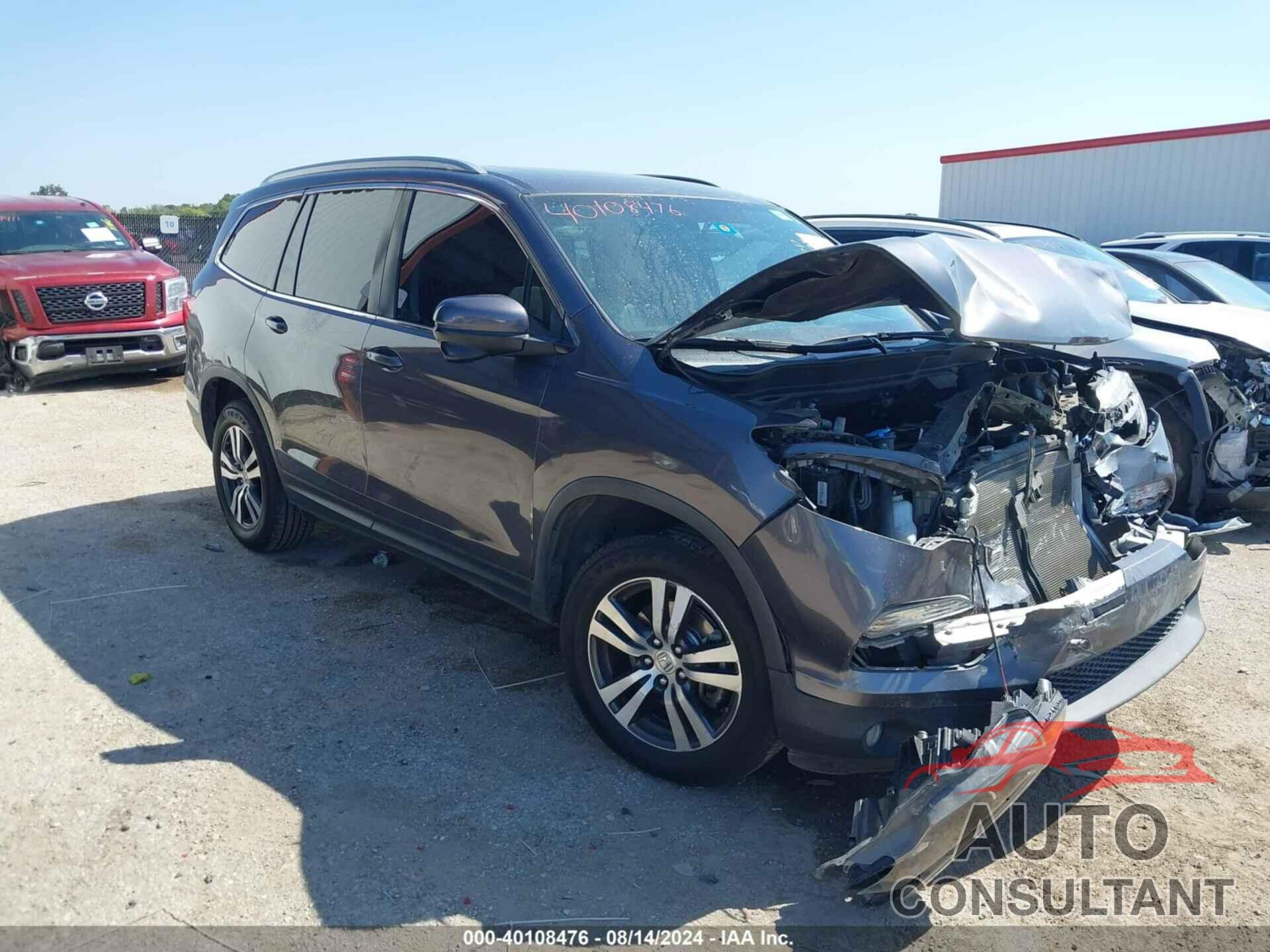 HONDA PILOT 2018 - 5FNYF5H86JB007899