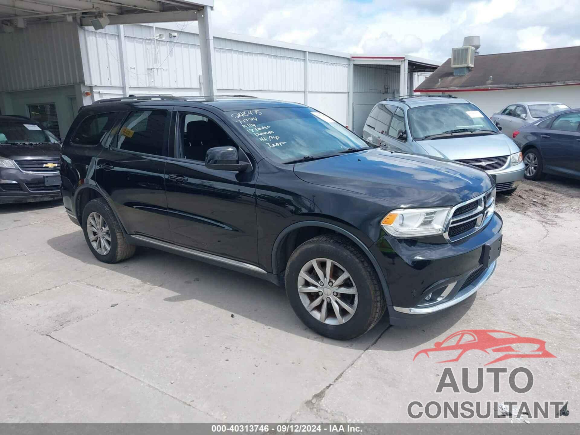 DODGE DURANGO 2018 - 1C4RDJAG6JC248475