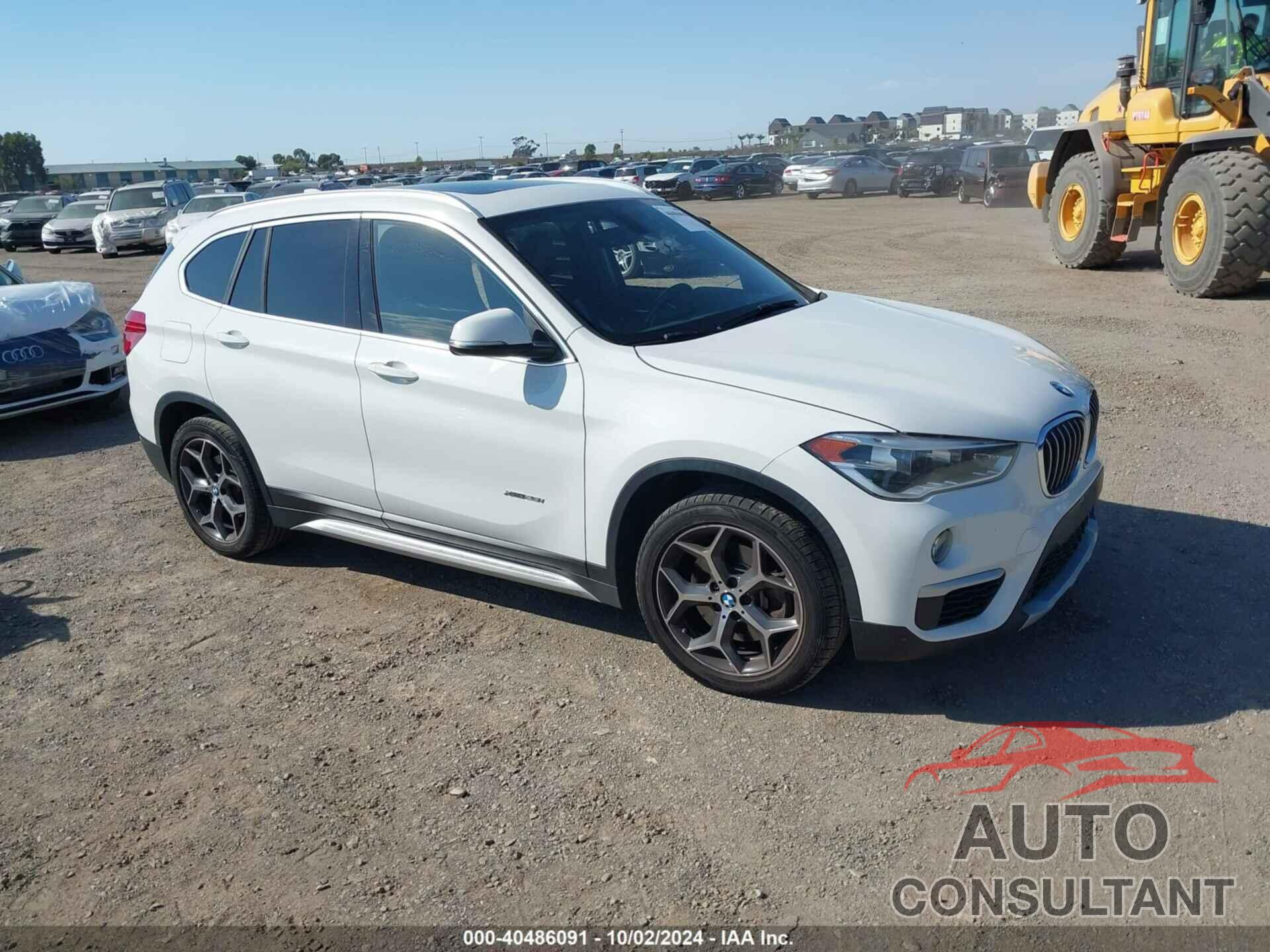 BMW X1 2016 - WBXHT3C34GP889973