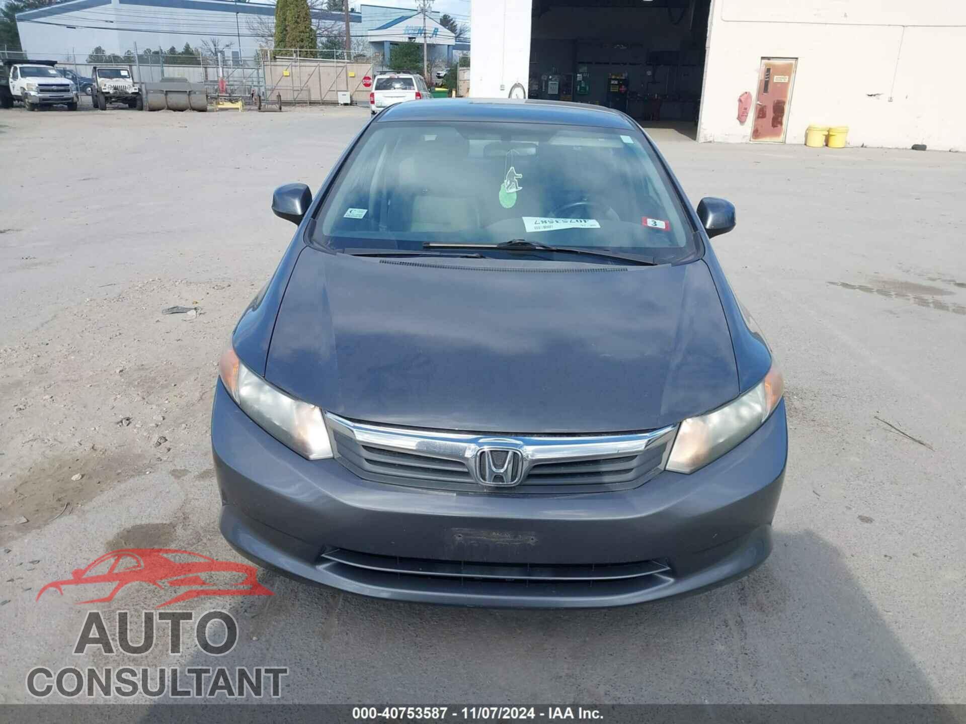 HONDA CIVIC 2012 - 2HGFB2F59CH558160